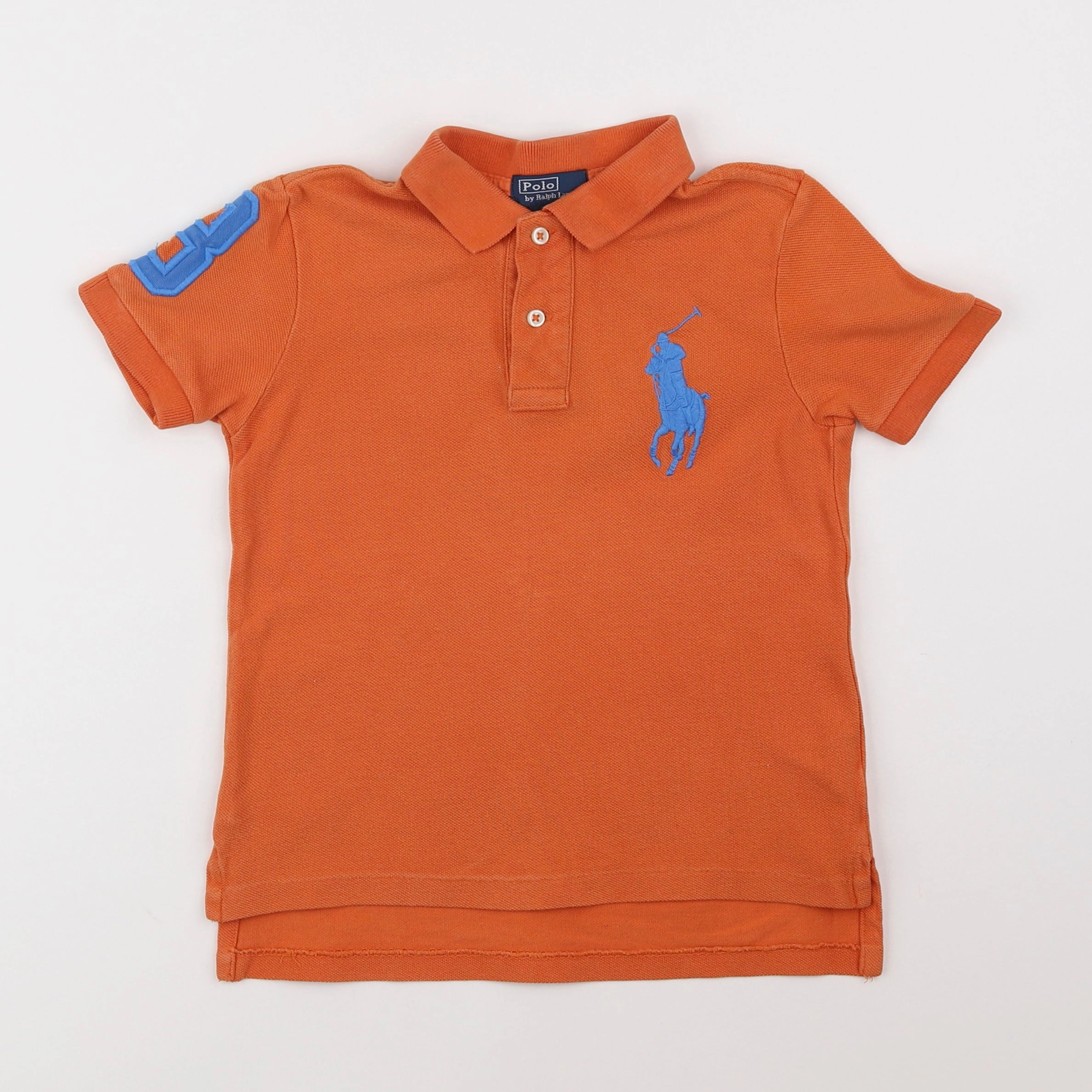 Ralph Lauren - polo orange - 4 ans