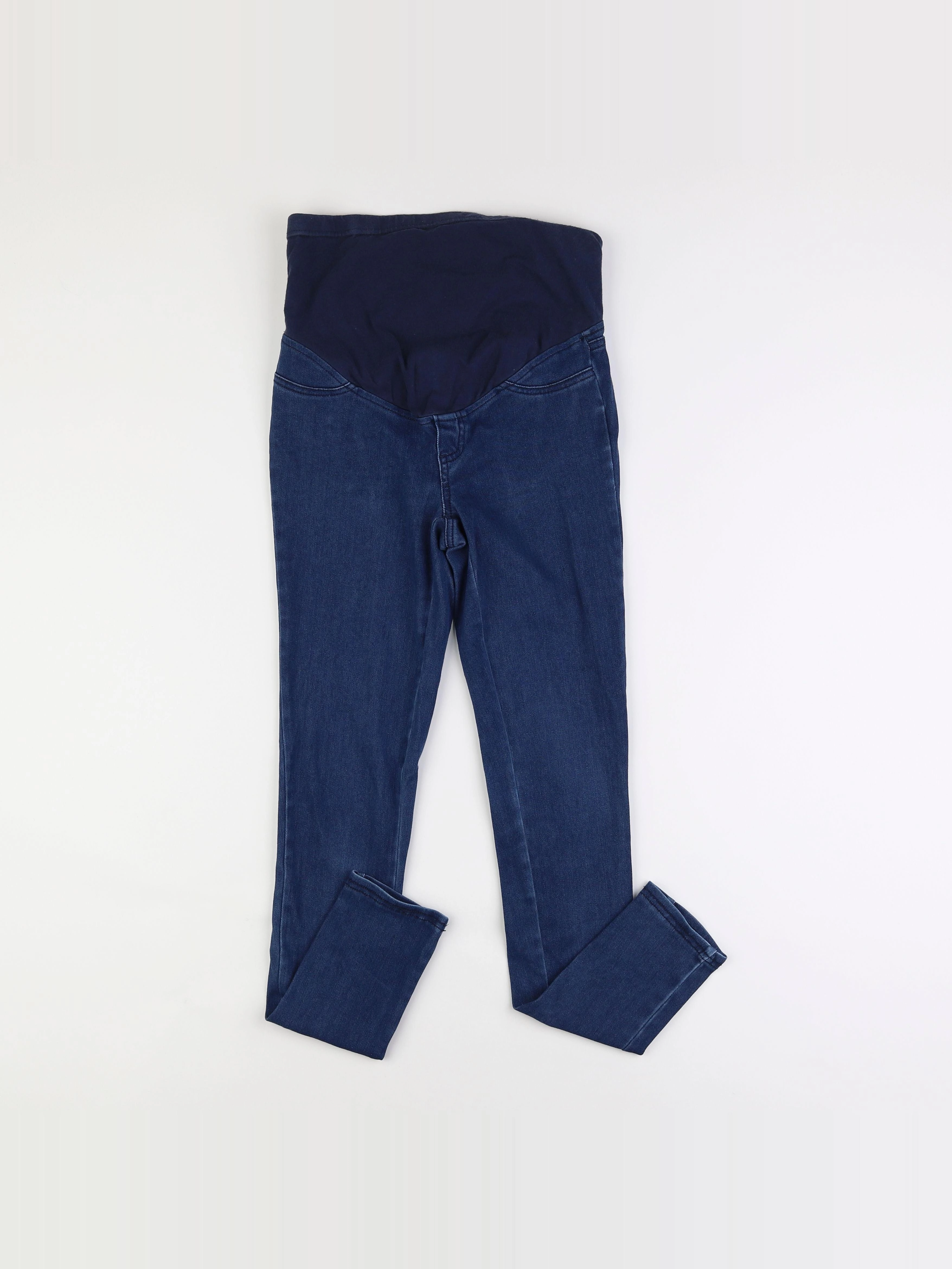 Vertbaudet - legging grossesse bleu - 34