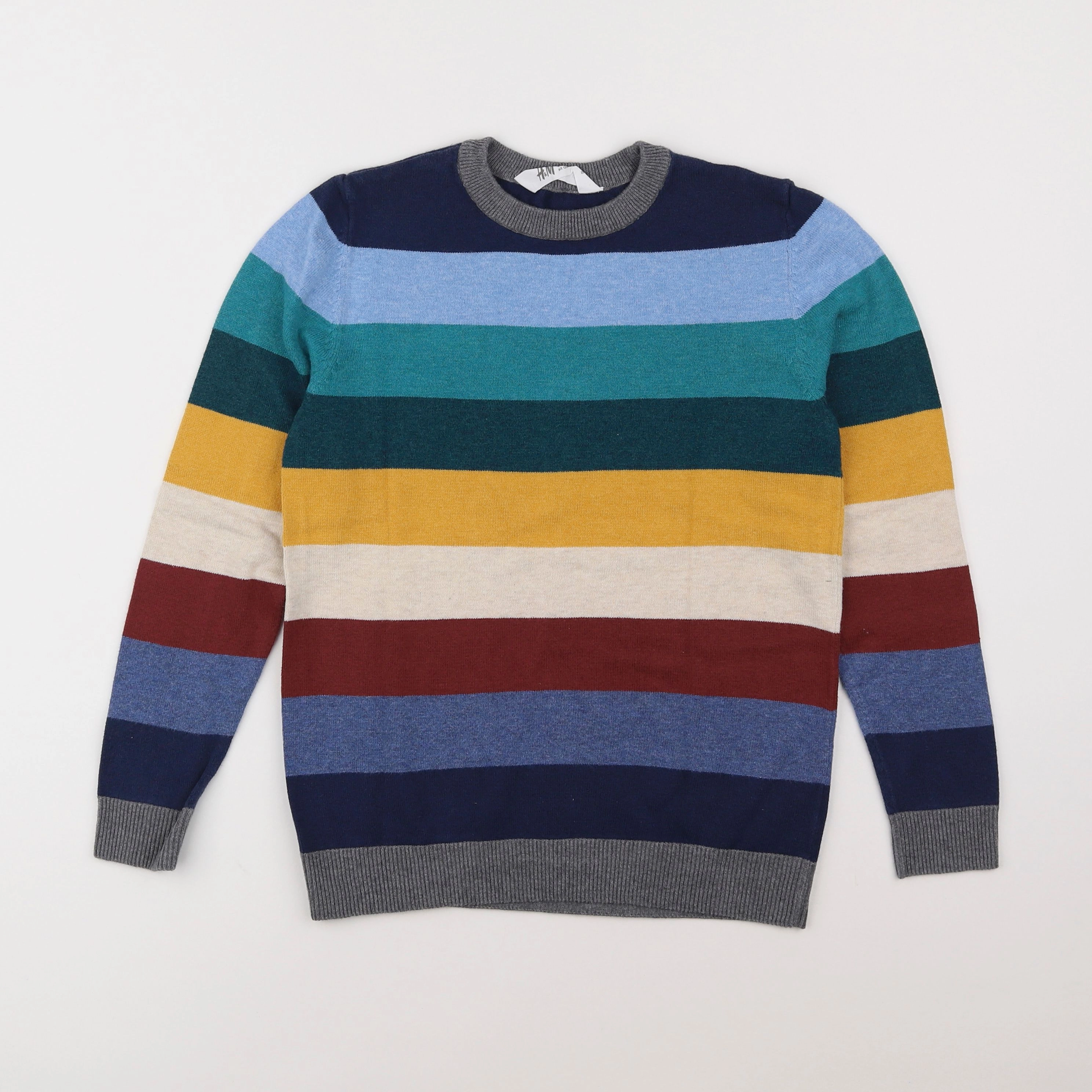 H&M - pull multicolore - 9/10 ans