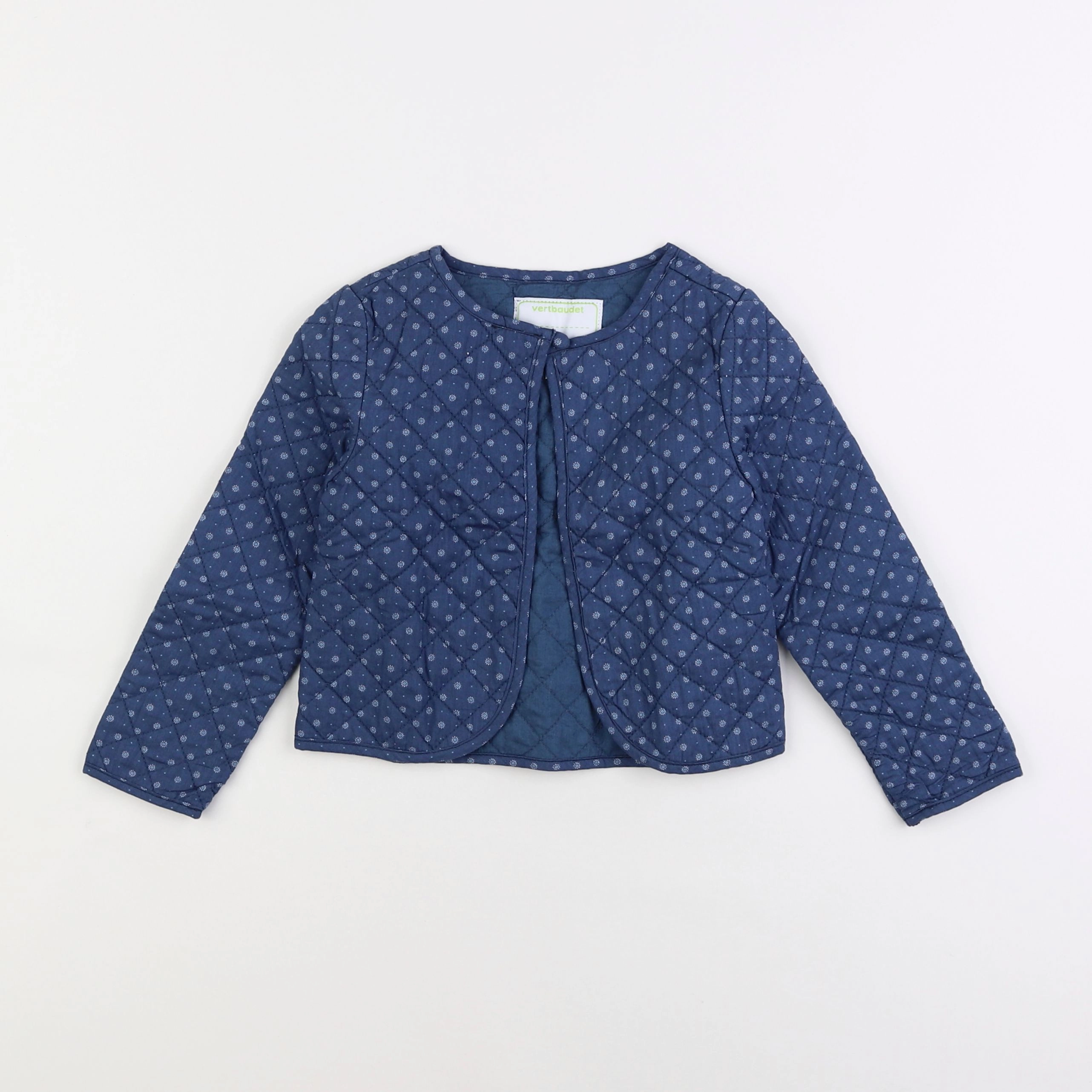 Vertbaudet - veste bleu - 4 ans