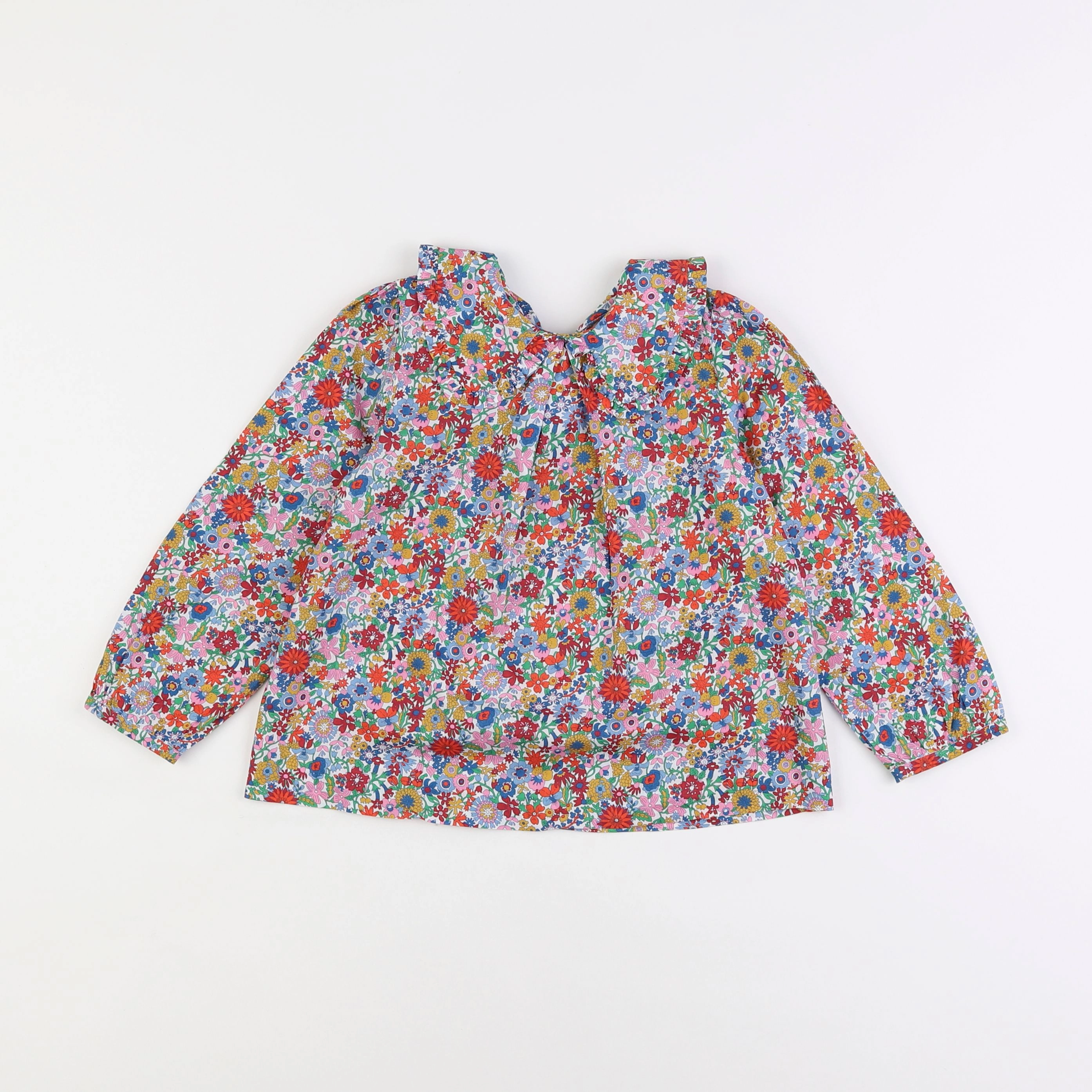 Jacadi - blouse liberty multicolore - 5 ans