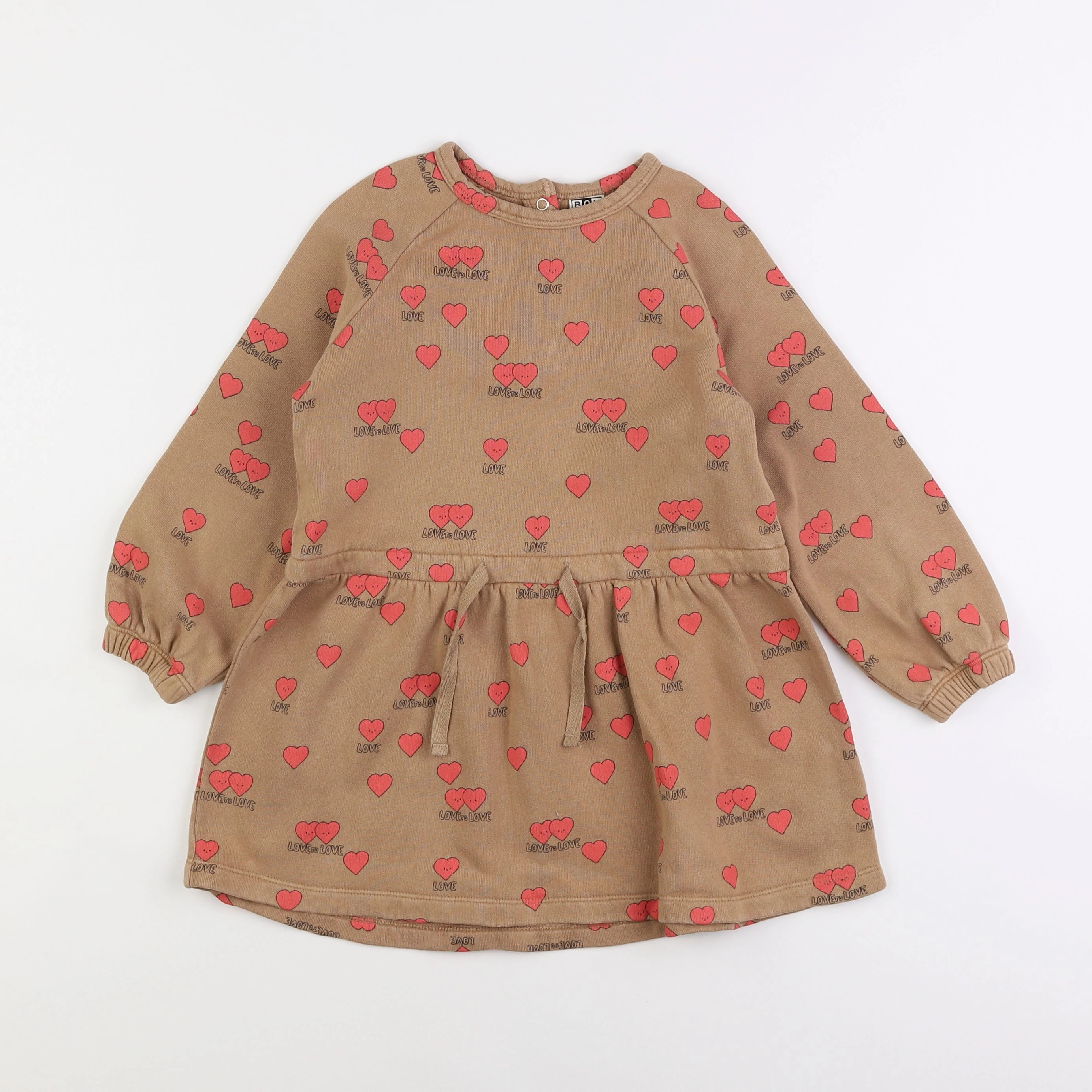 Bonton - robe marron - 4 ans