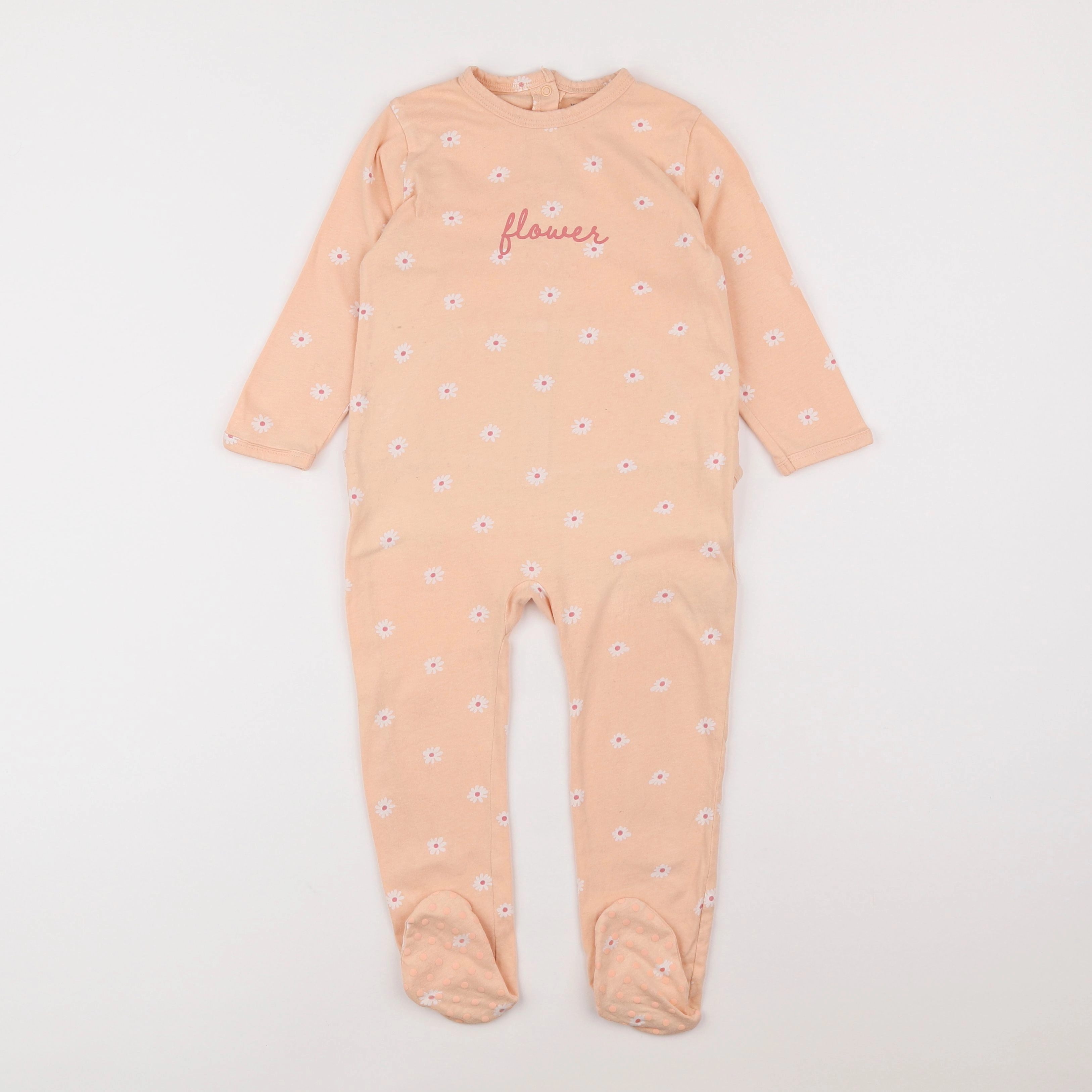 Vertbaudet - pyjama coton rose - 2 ans