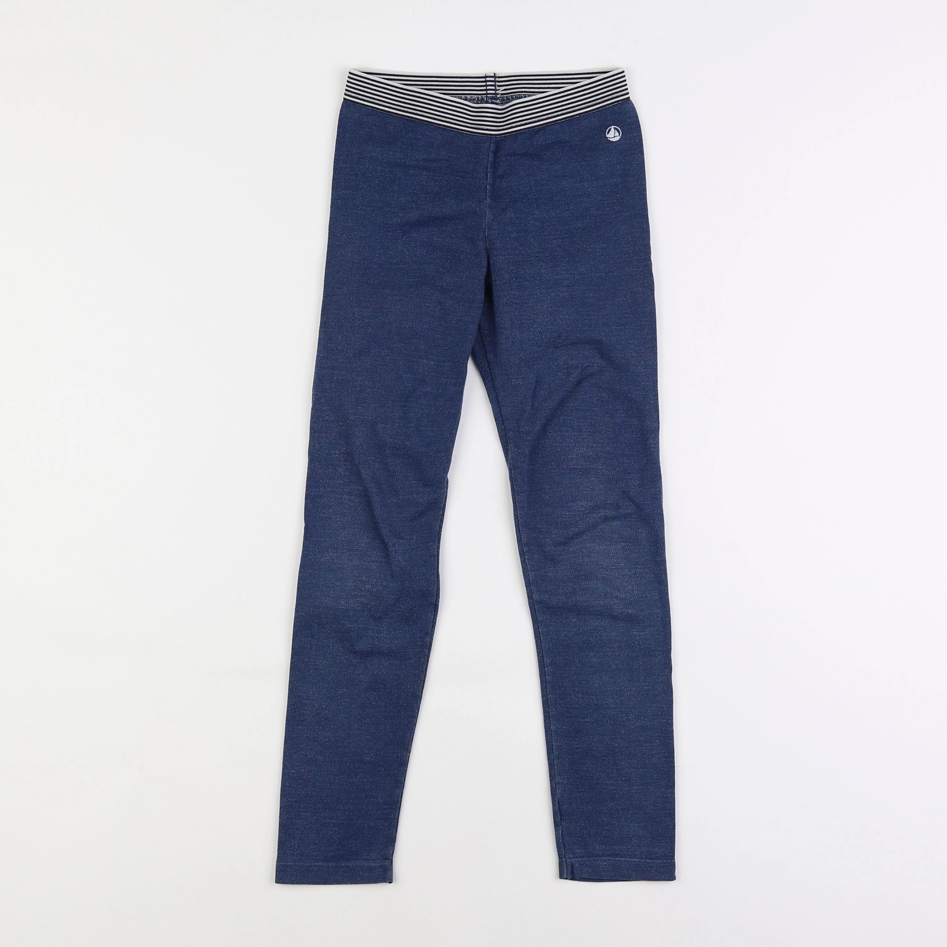 Petit Bateau - legging bleu - 8 ans