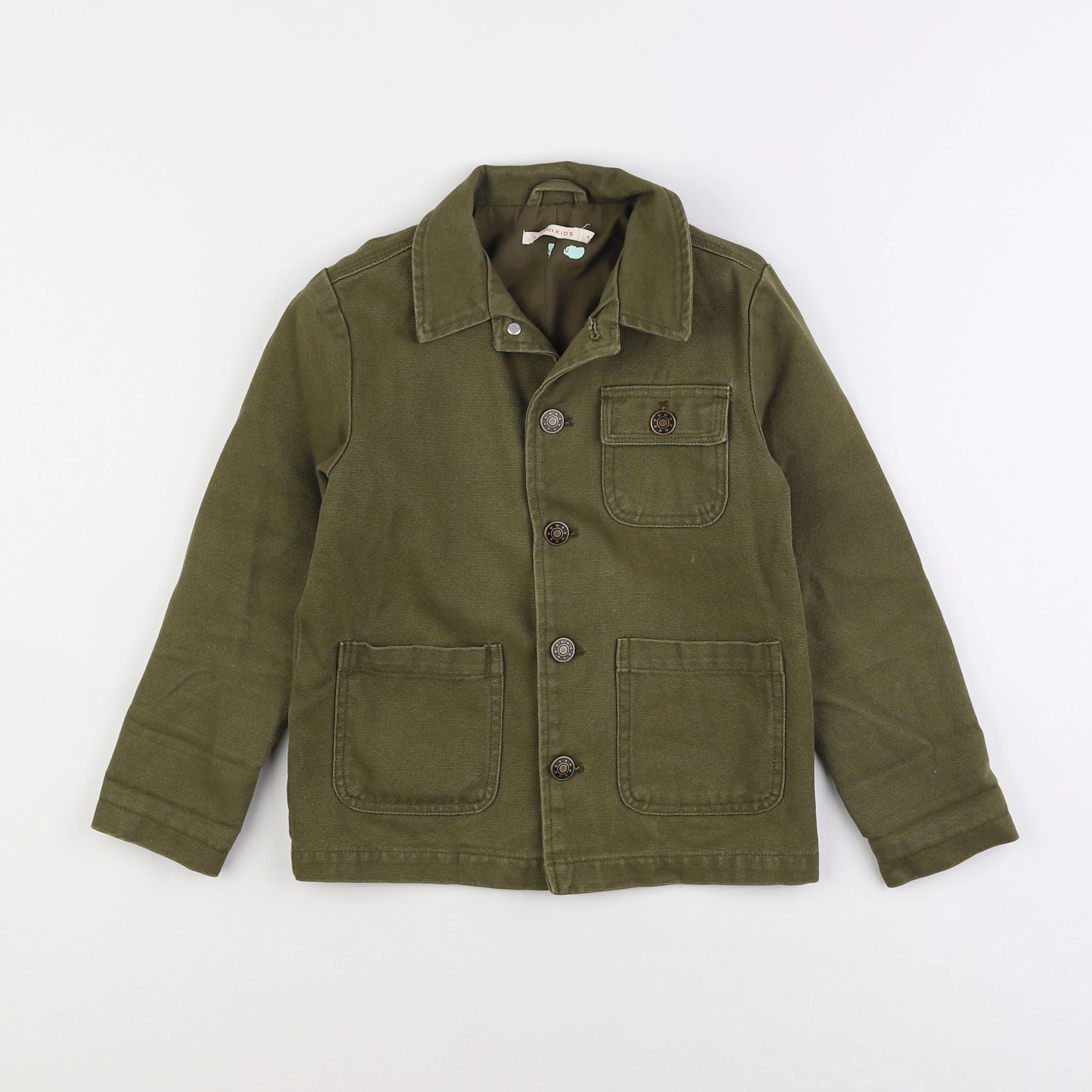 Monoprix - veste vert - 4 ans