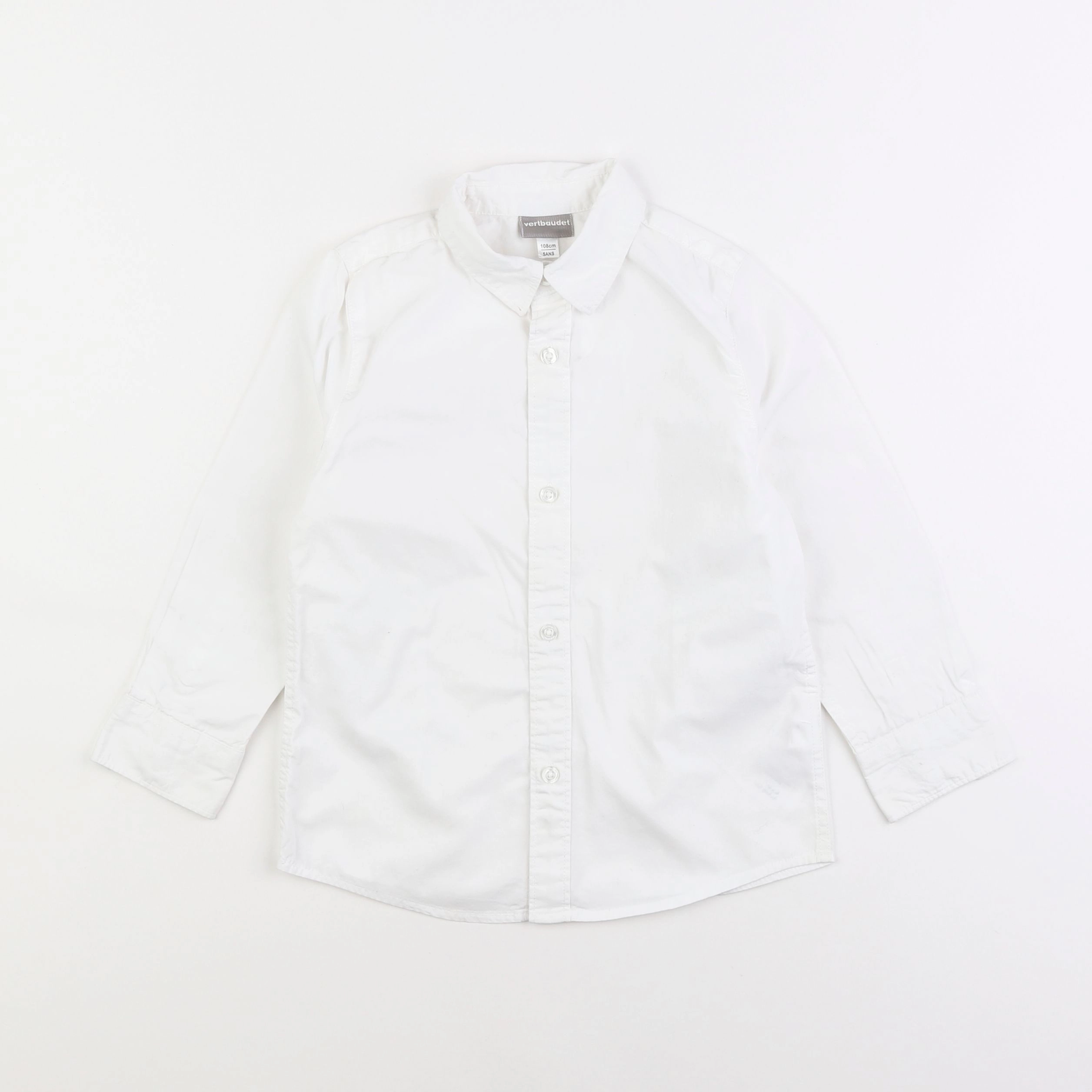 Vertbaudet - chemise blanc - 5 ans