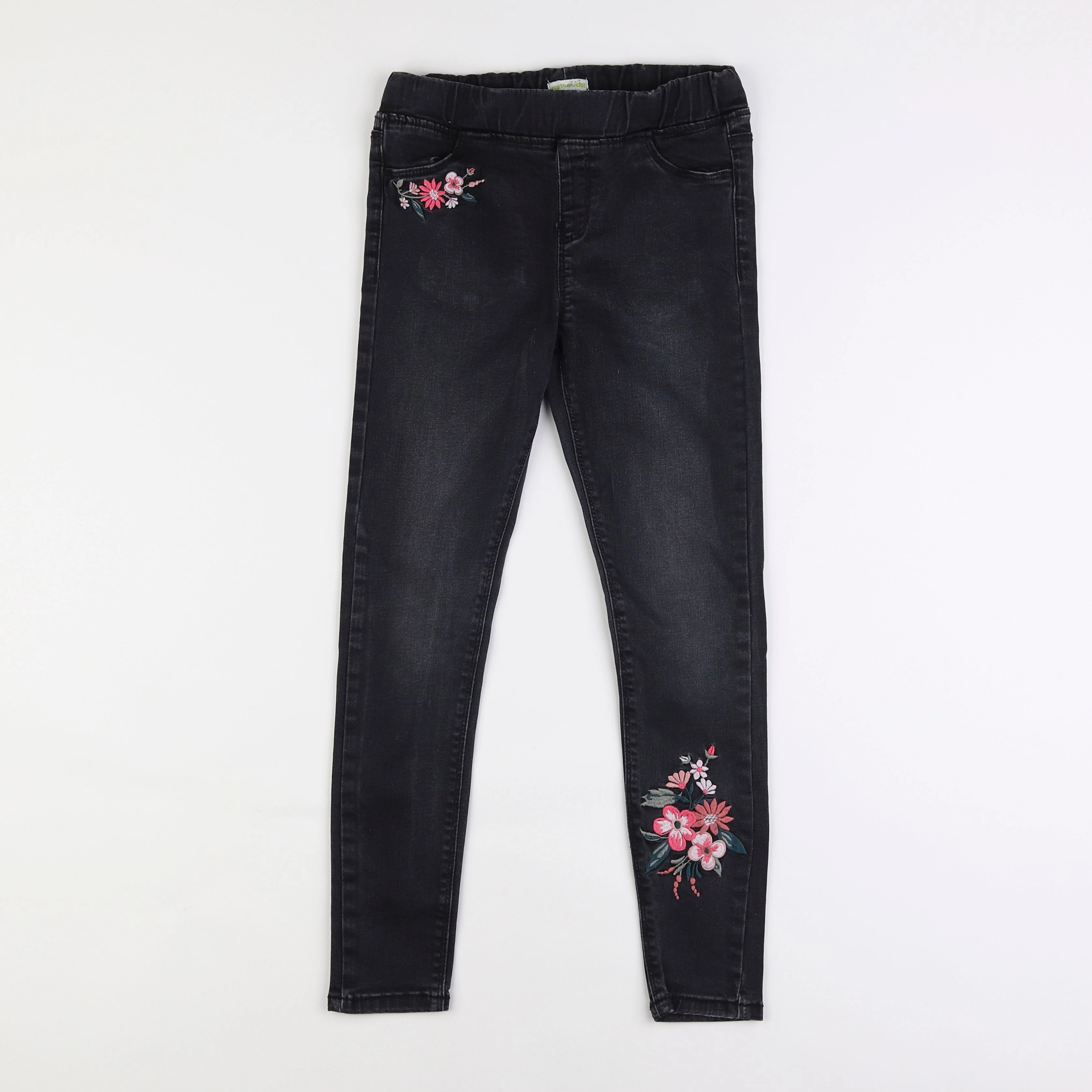 Vertbaudet - jegging noir - 10 ans