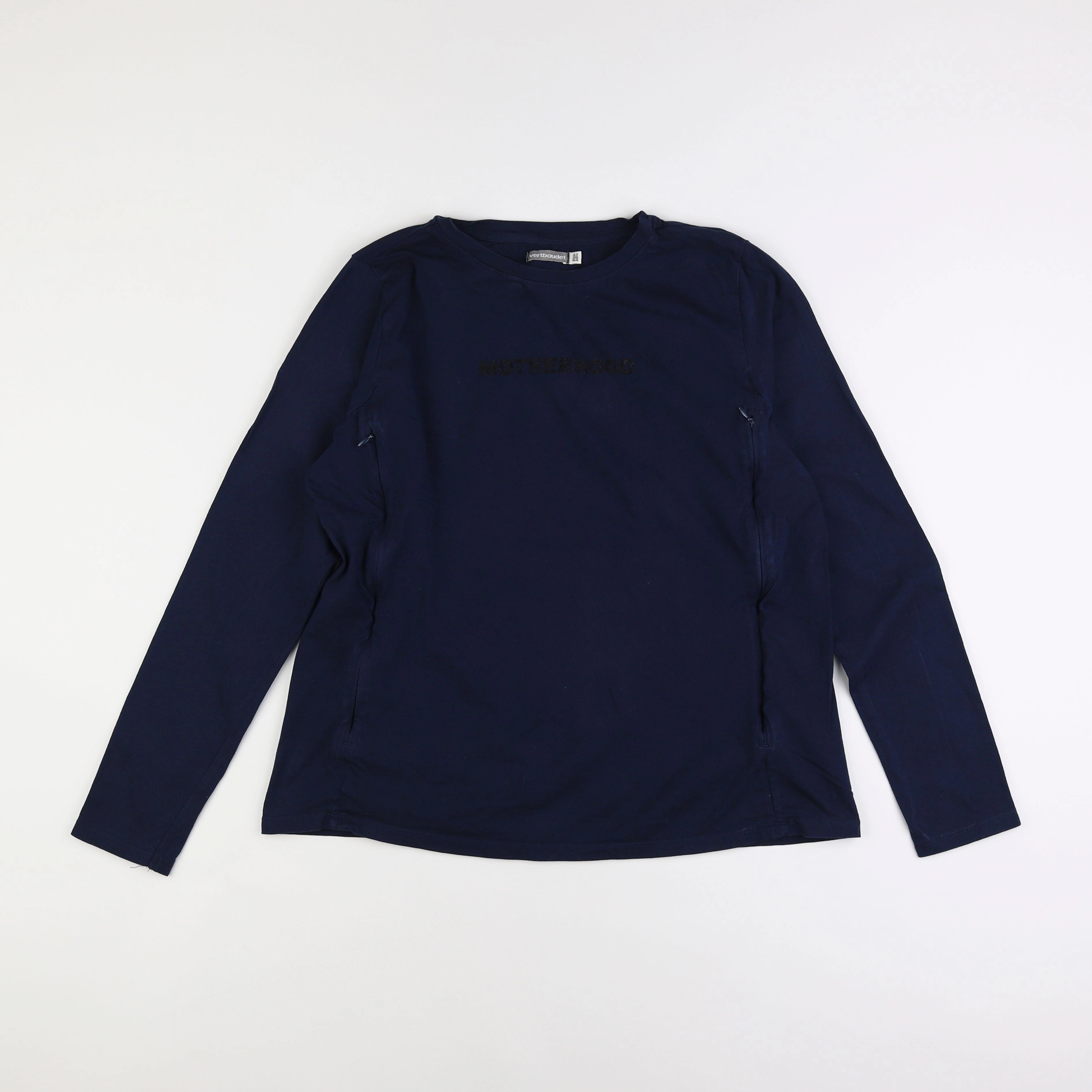 Vertbaudet - tee-shirt grossesse, allaitement bleu - 42 à 44