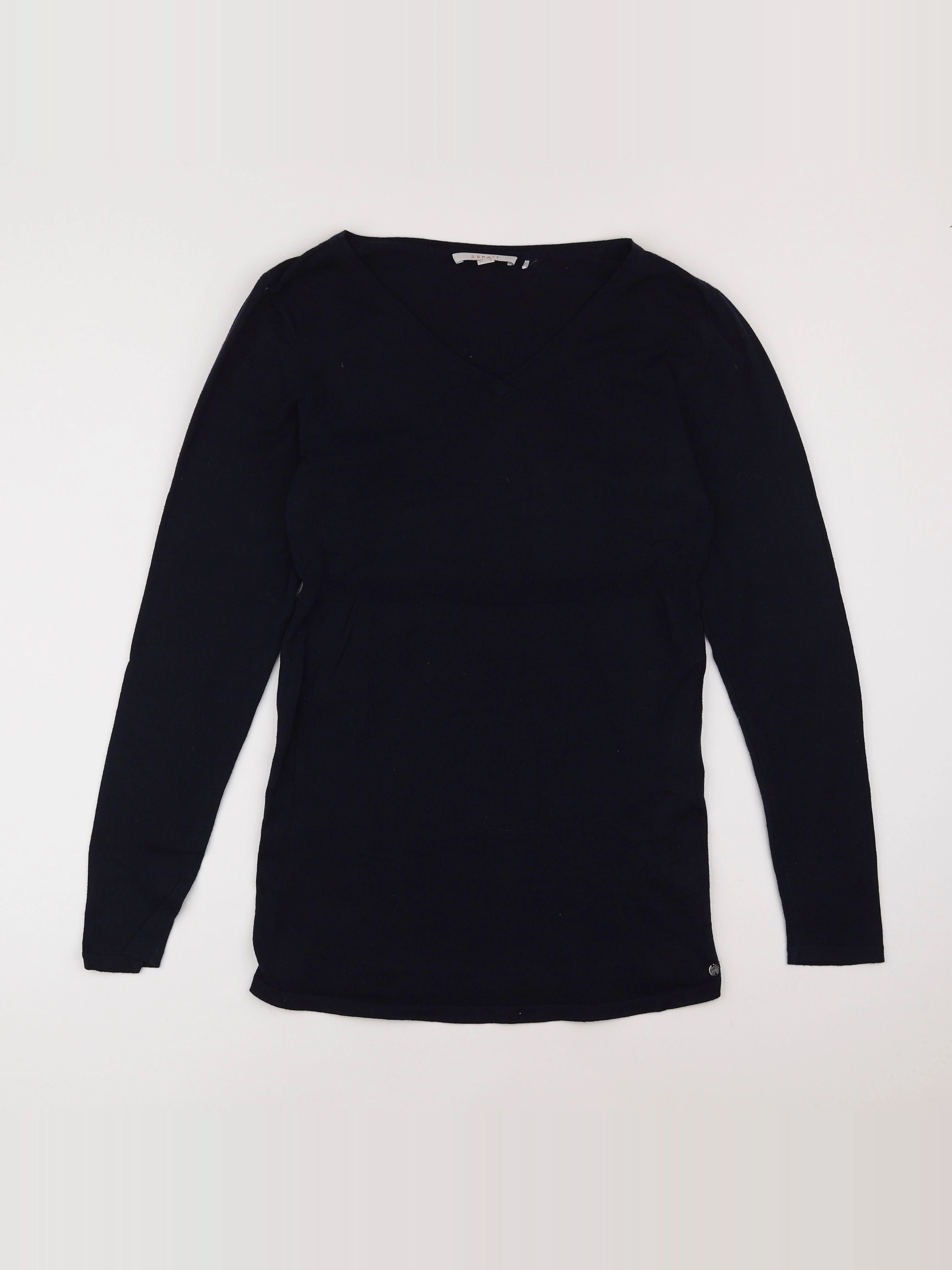 Esprit - pull grossesse bleu - 38