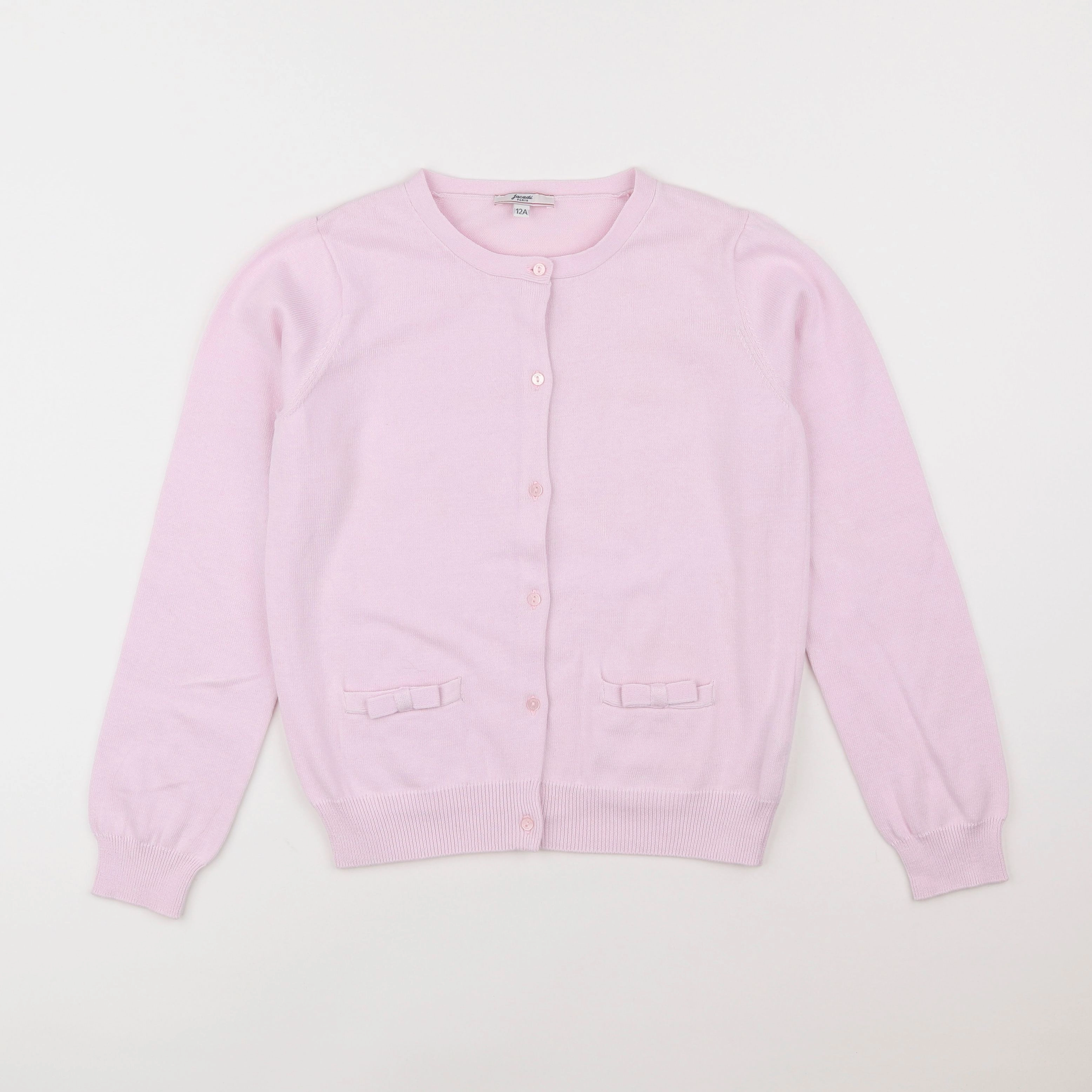 Jacadi - gilet rose - 12 ans