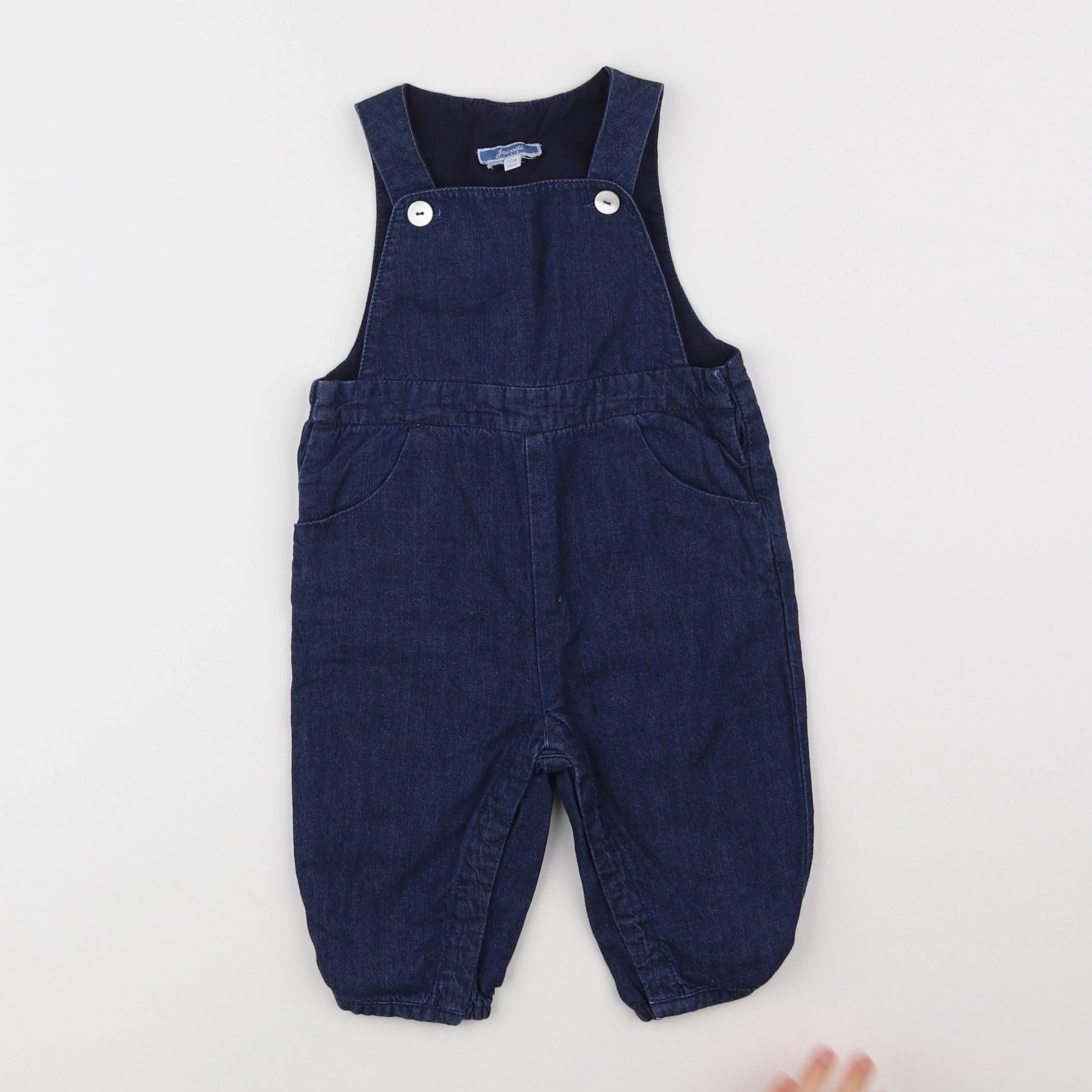 Jacadi - combinaison bleu - 12 mois