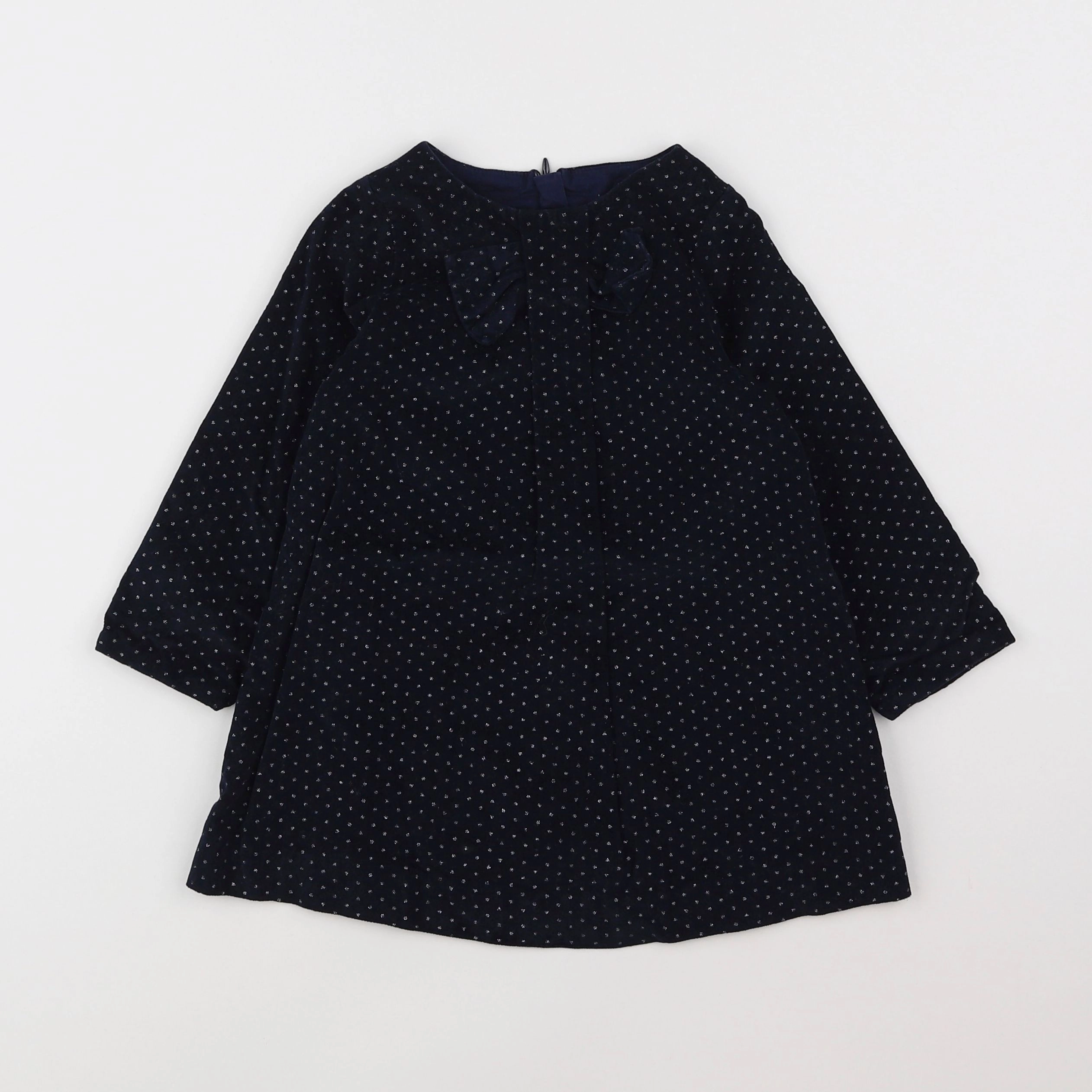 Jacadi - robe bleu - 2 ans