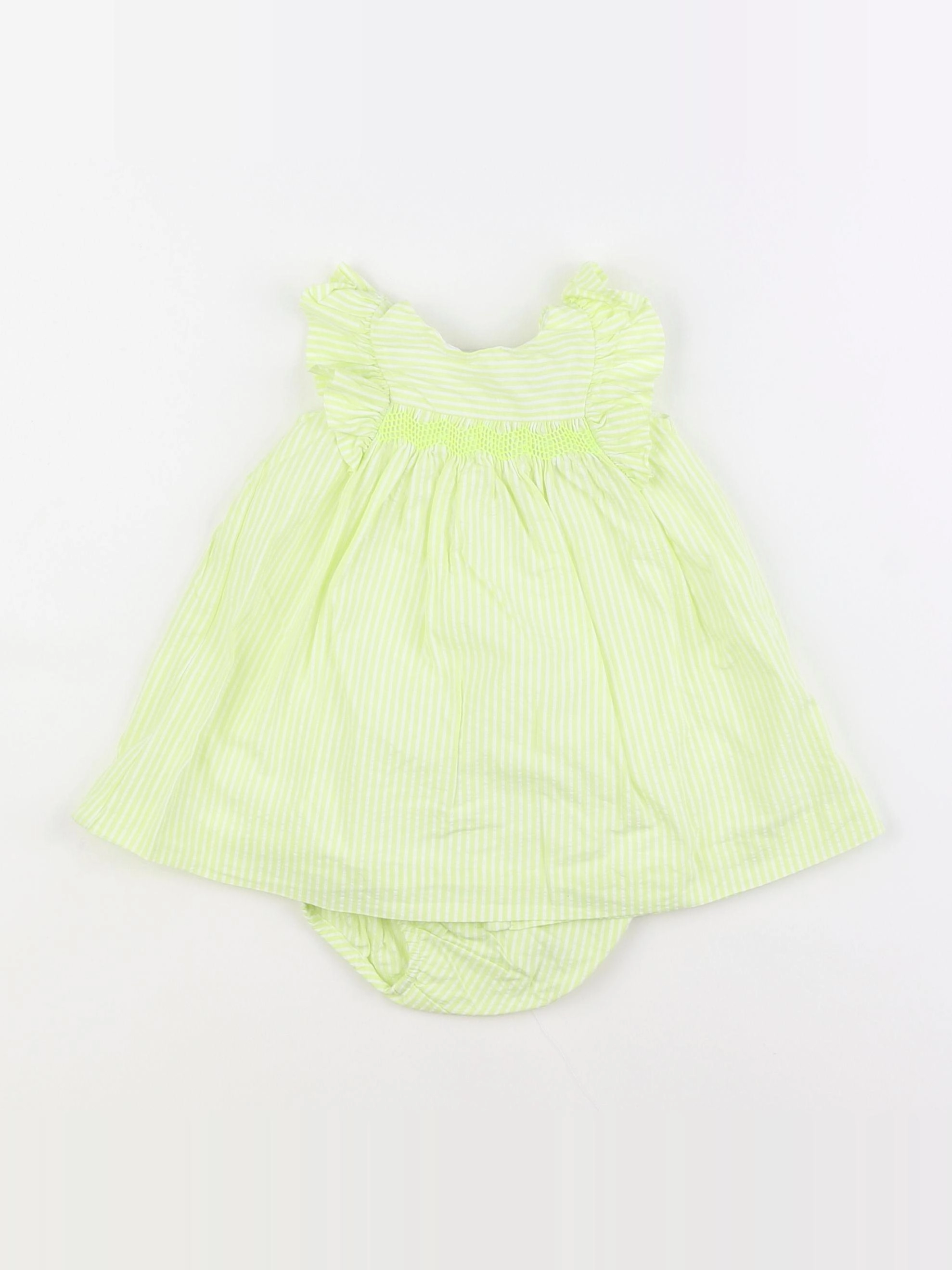 Jacadi - robe jaune - 6 mois