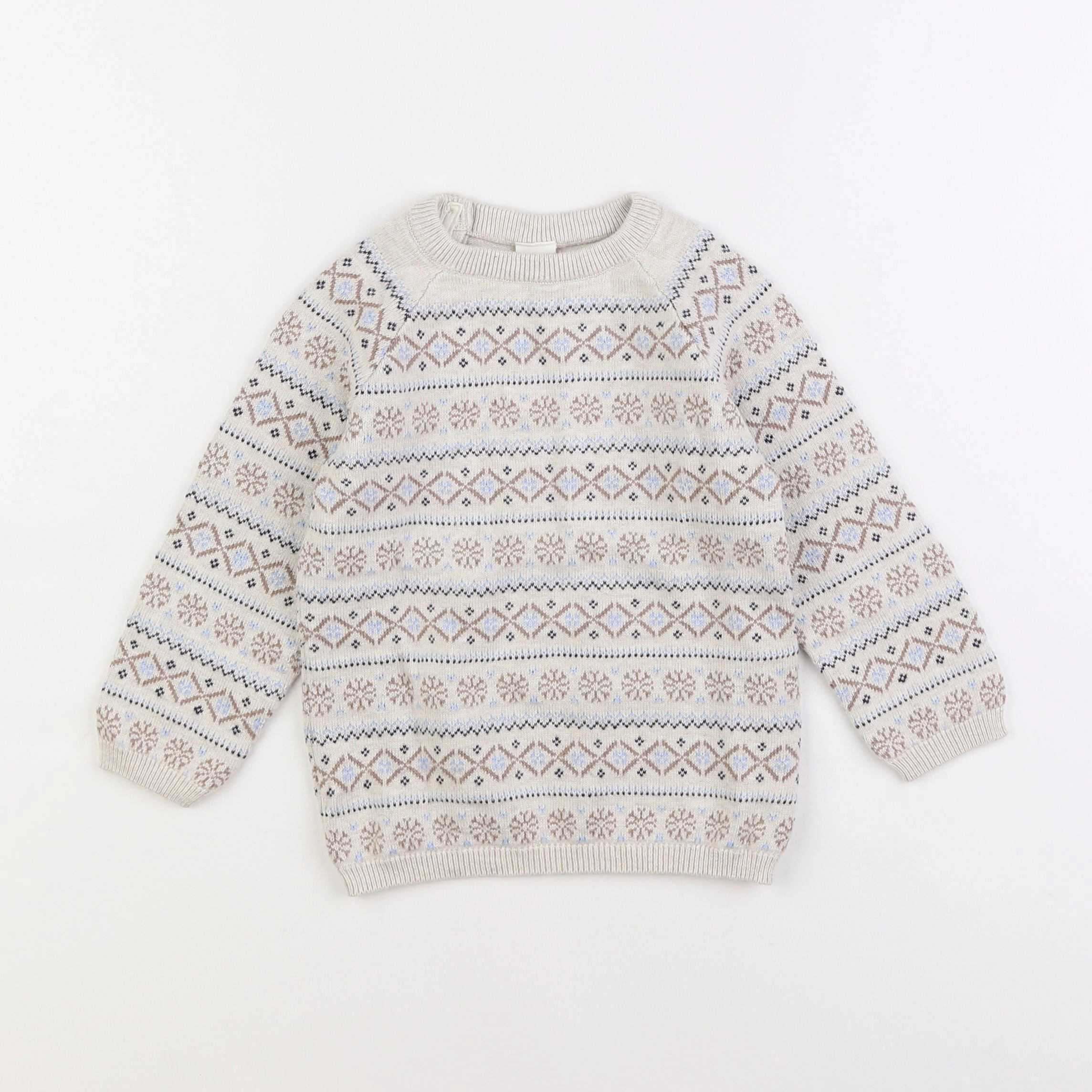 H&M - pull multicolore - 12/18 mois