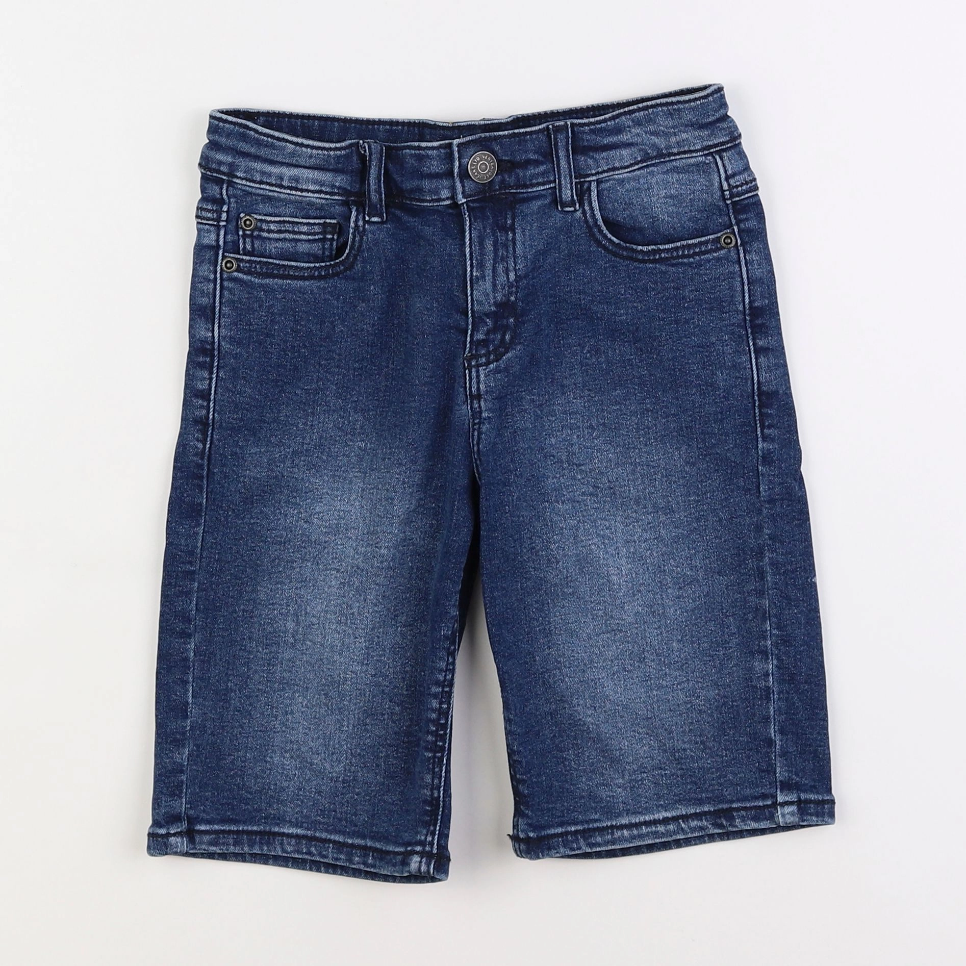 Vertbaudet - short bleu - 8 ans