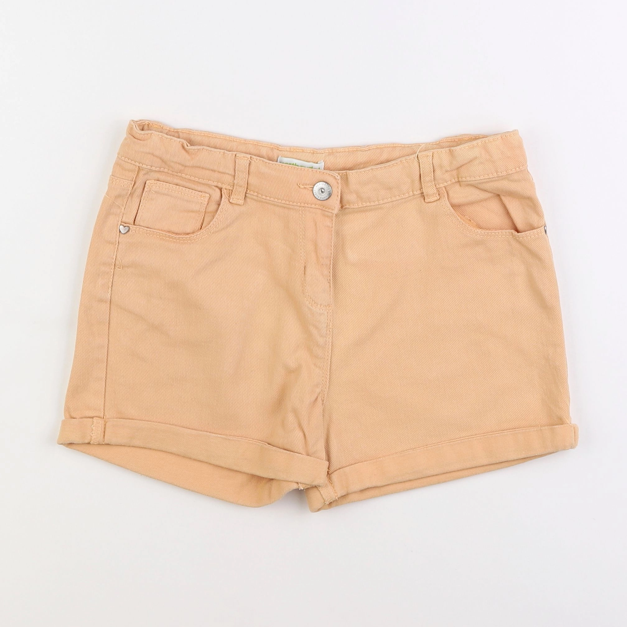 Vertbaudet - short orange - 12 ans