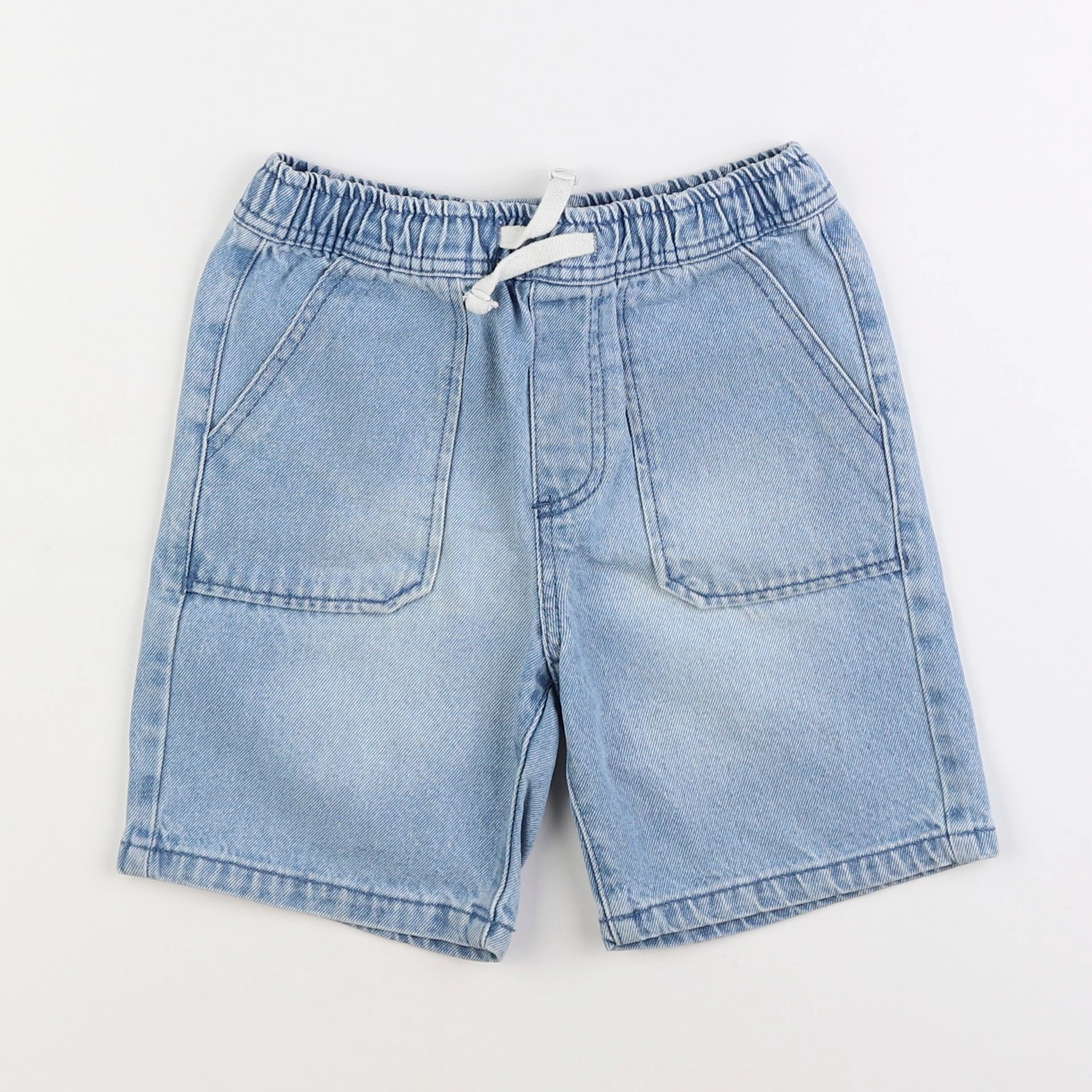 Vertbaudet - short bleu - 7 ans