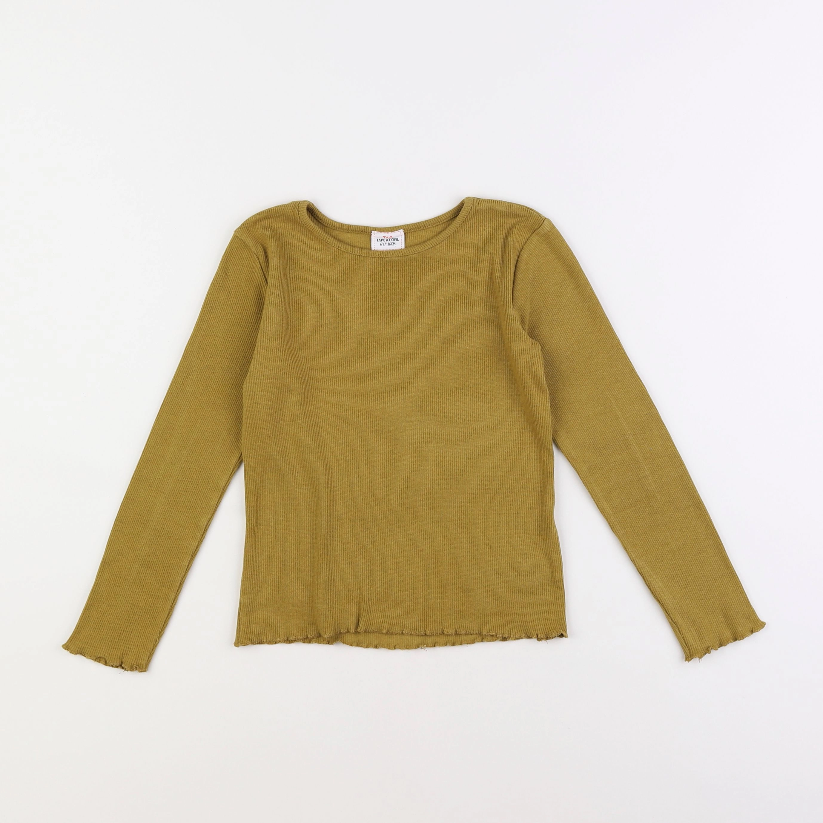 Tape à l'oeil - tee-shirt jaune - 6 ans