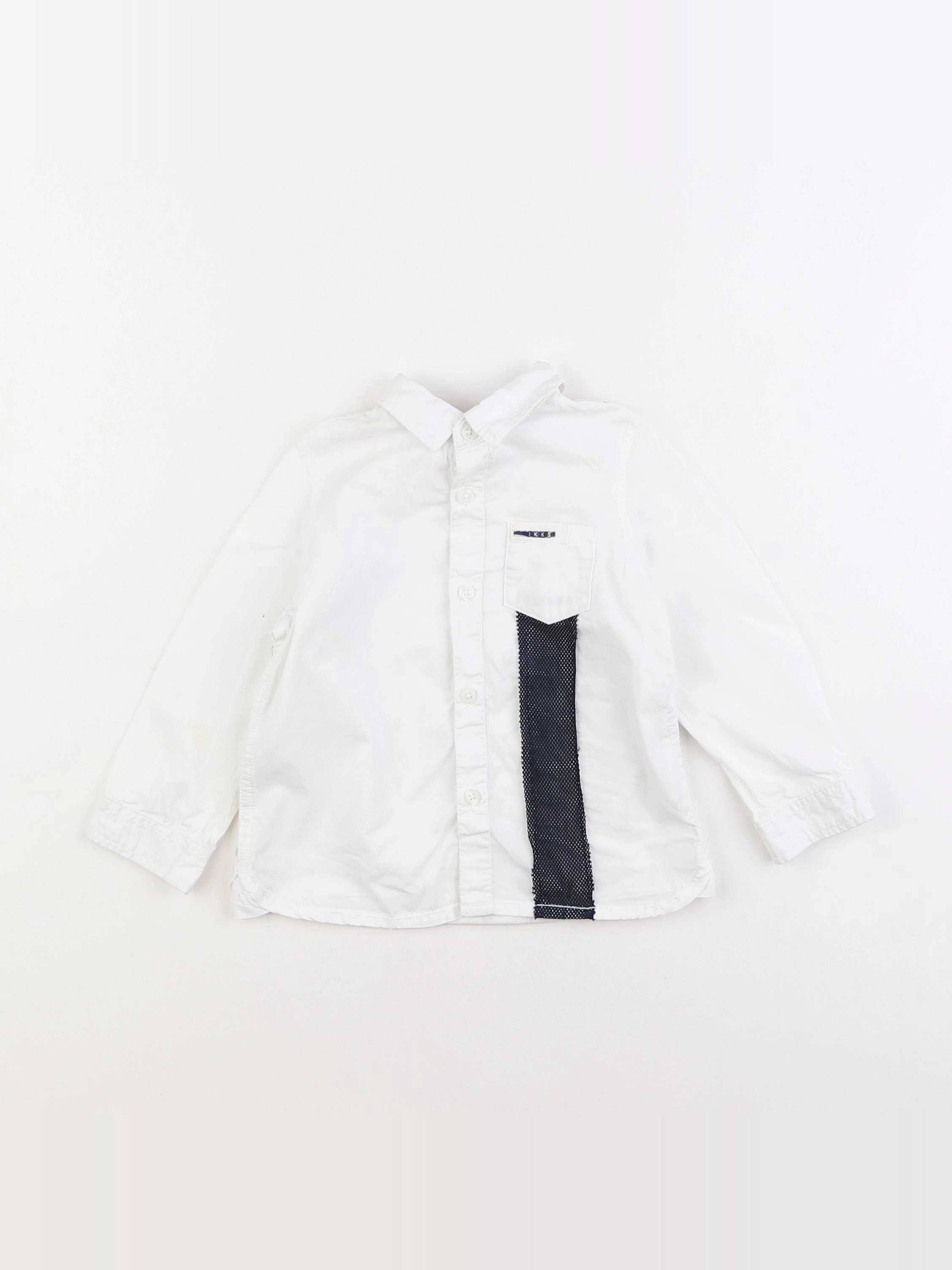 IKKS - chemise blanc - 18 mois