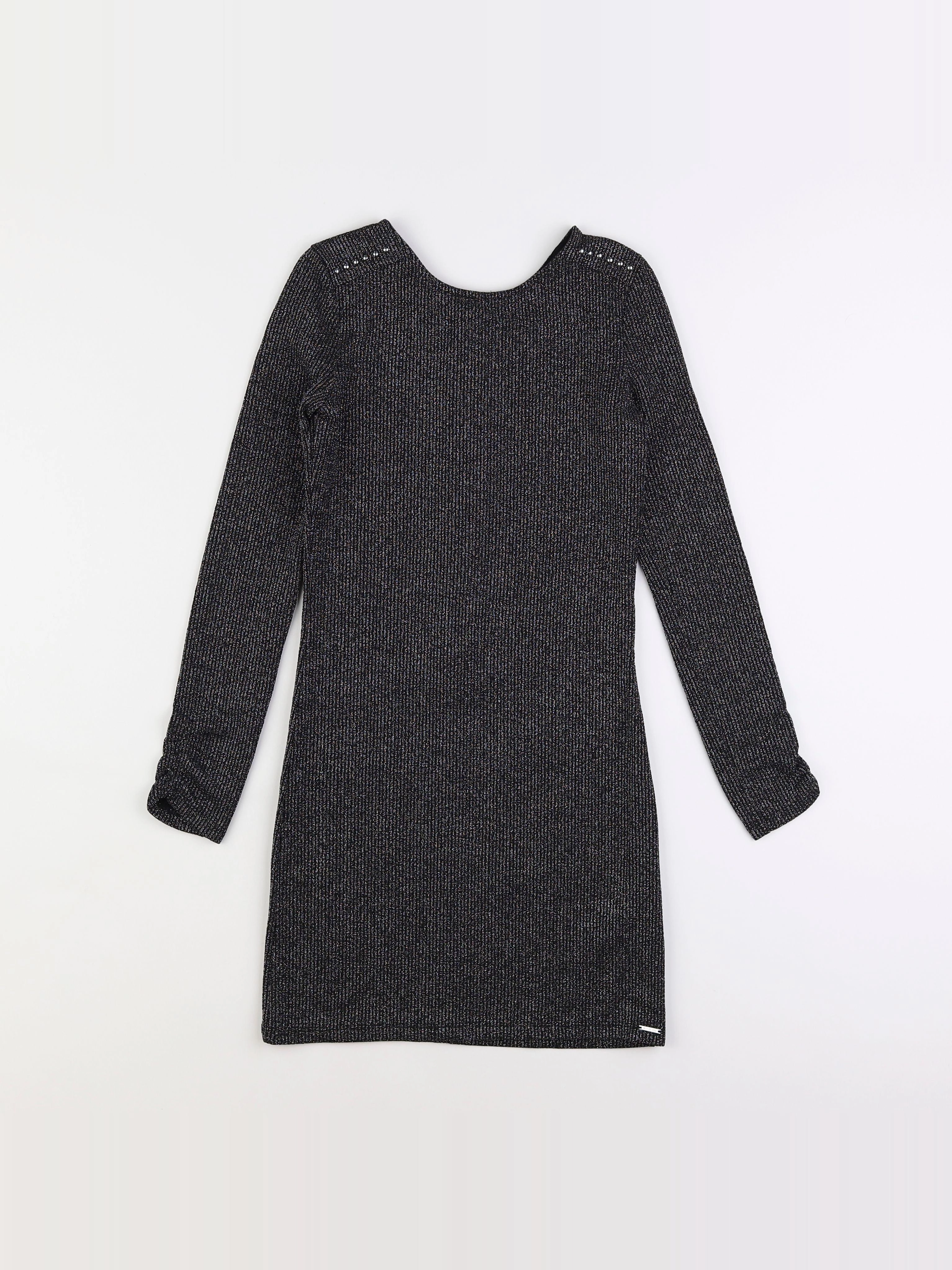IKKS - robe noir - 10 ans