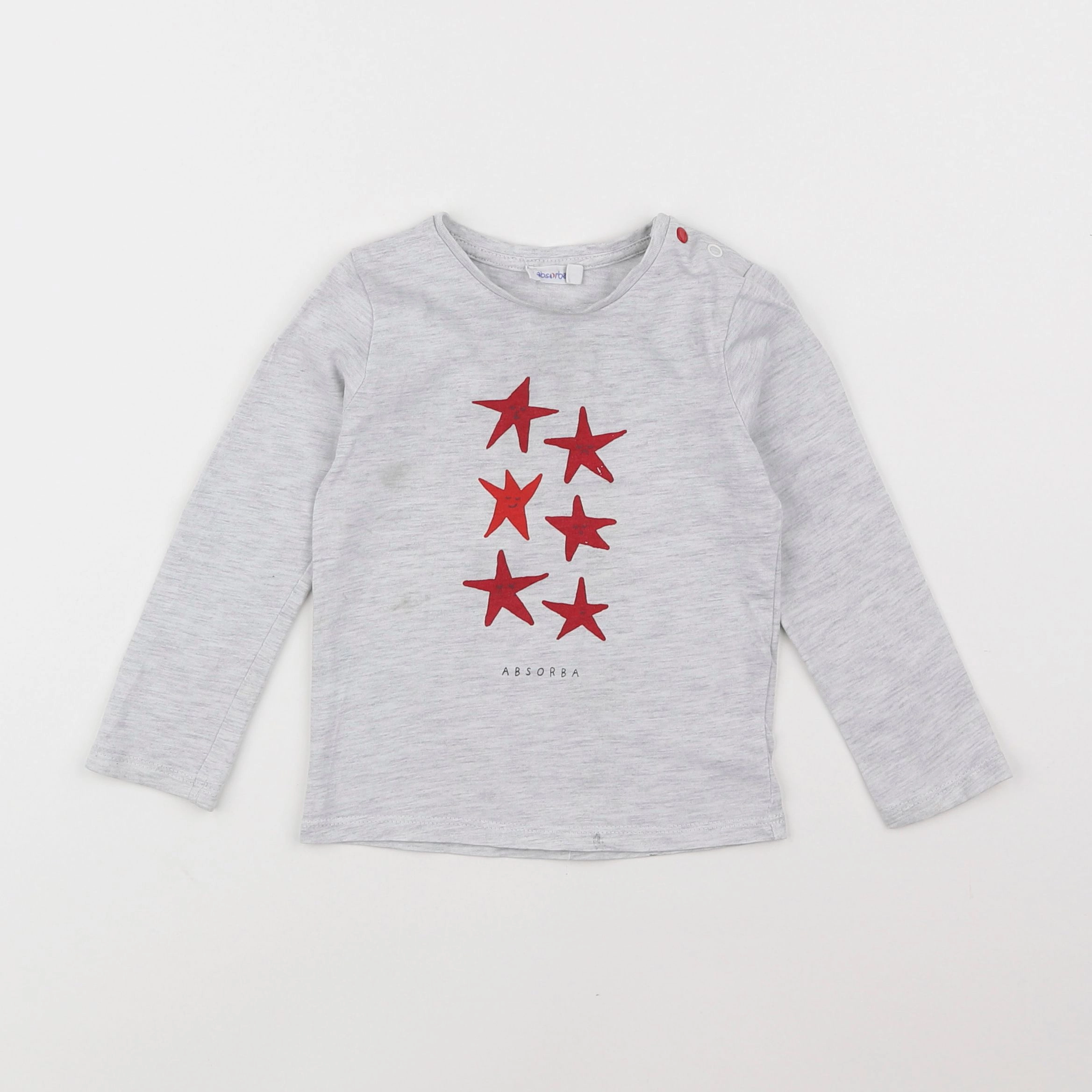 Absorba - tee-shirt gris - 2 ans