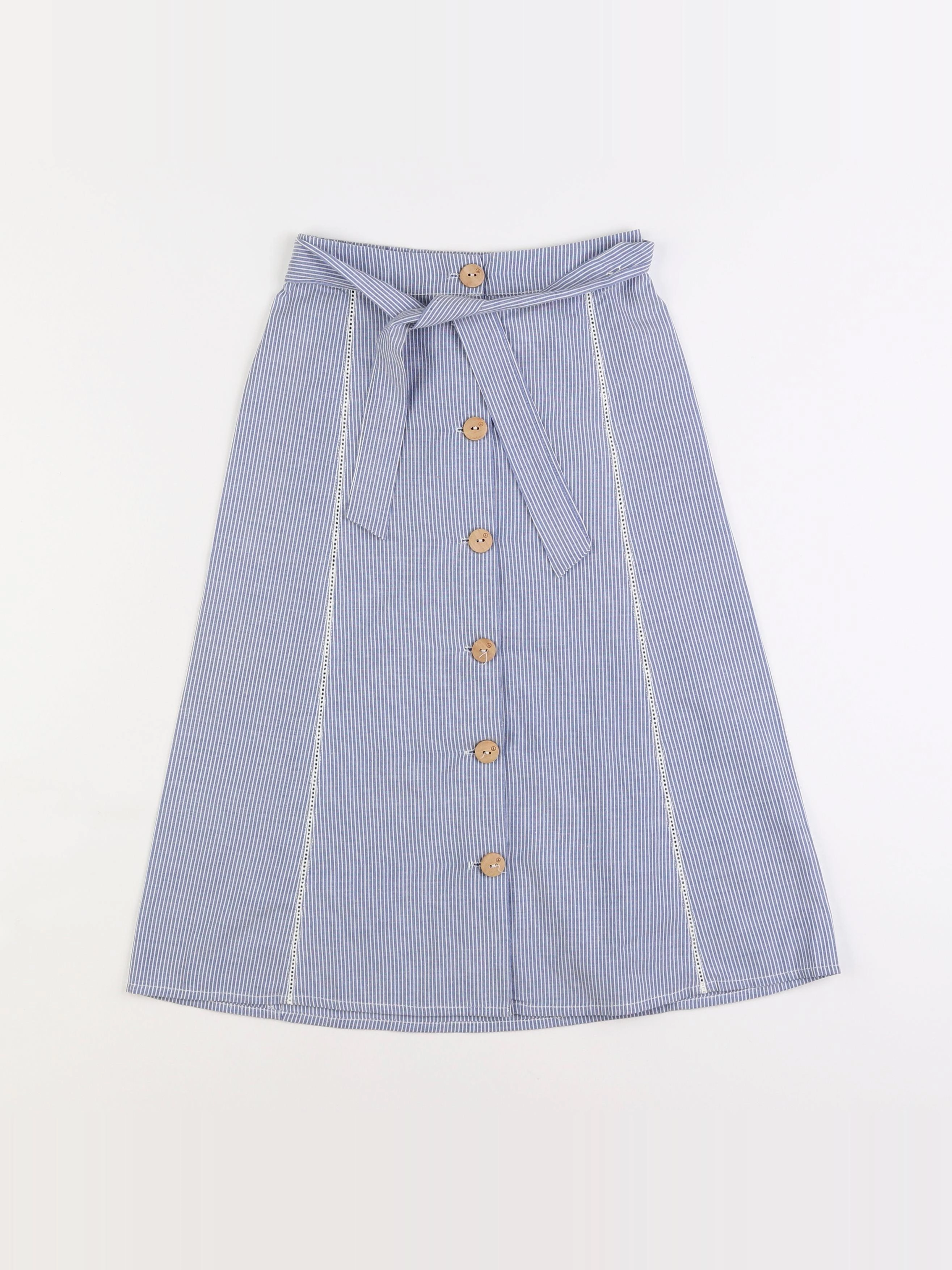 IKKS - jupe bleu - 6 ans
