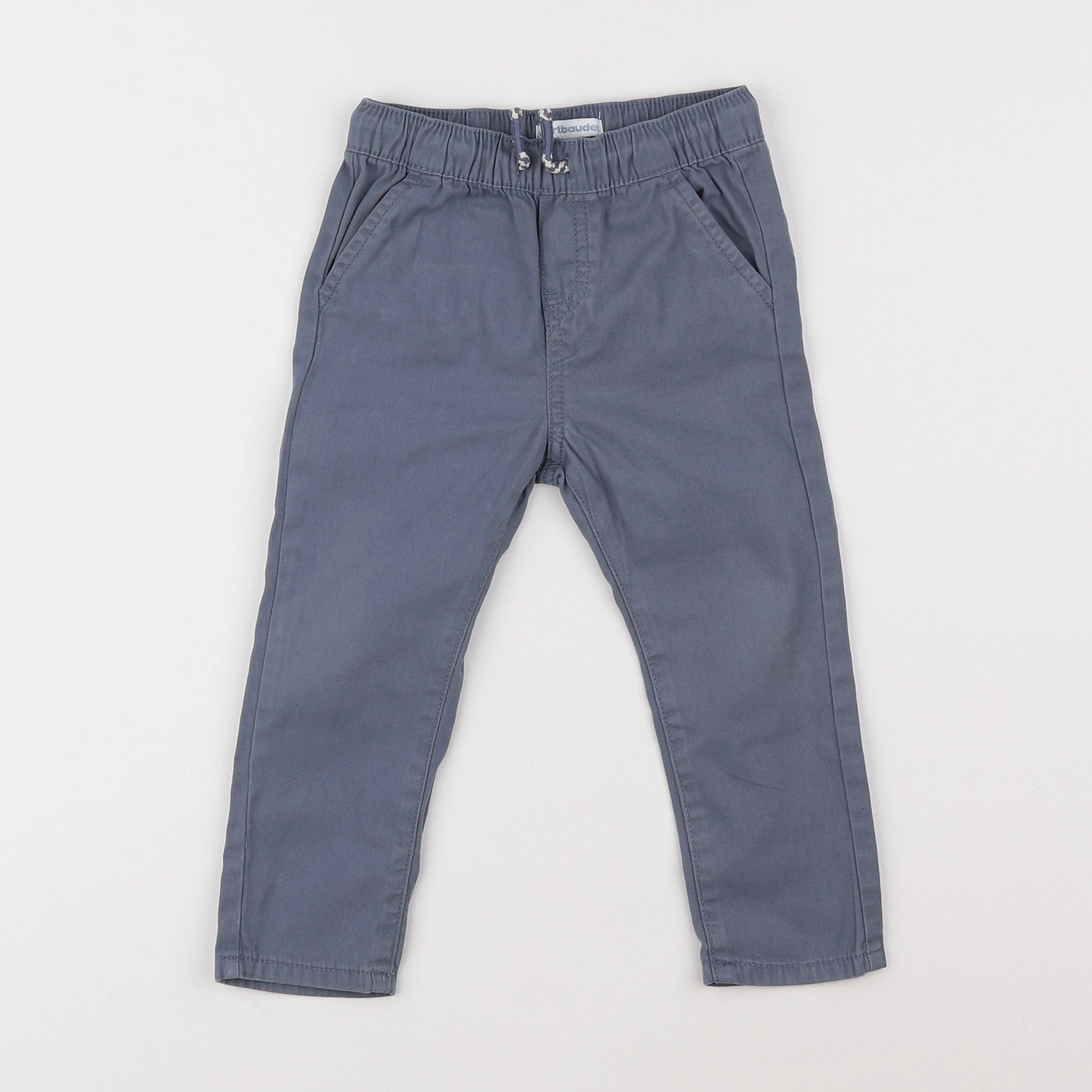 Vertbaudet - pantalon gris - 18 mois