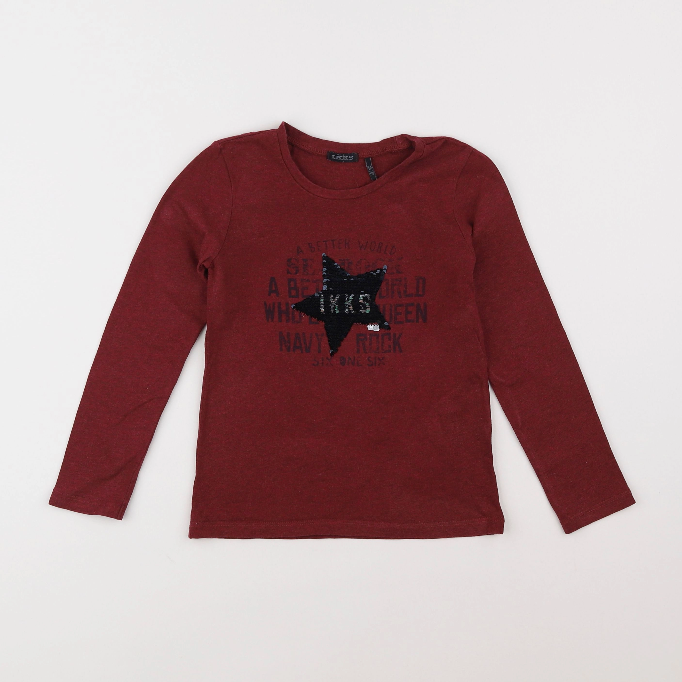 IKKS - tee-shirt rouge - 5 ans