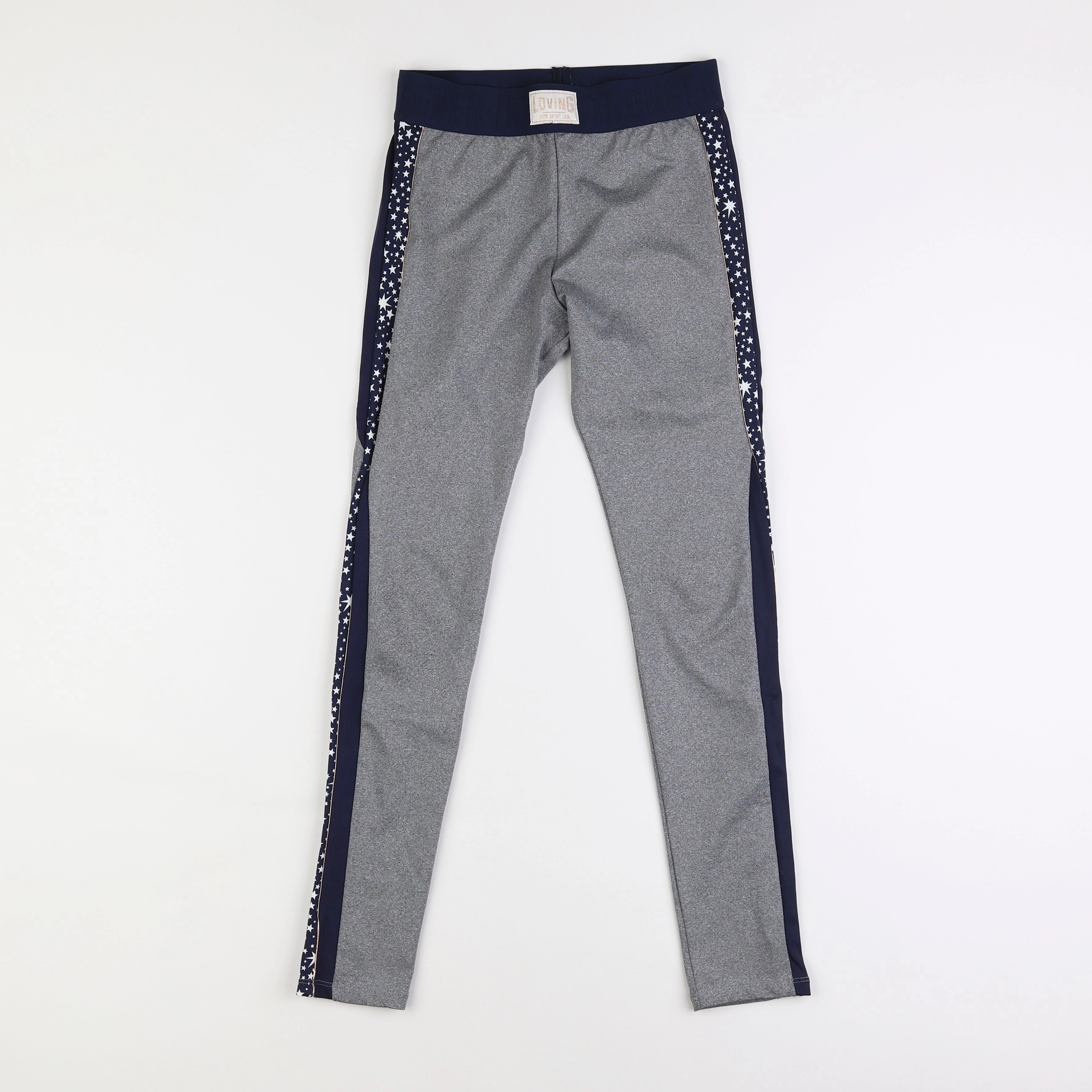 IKKS - legging gris - 8 ans