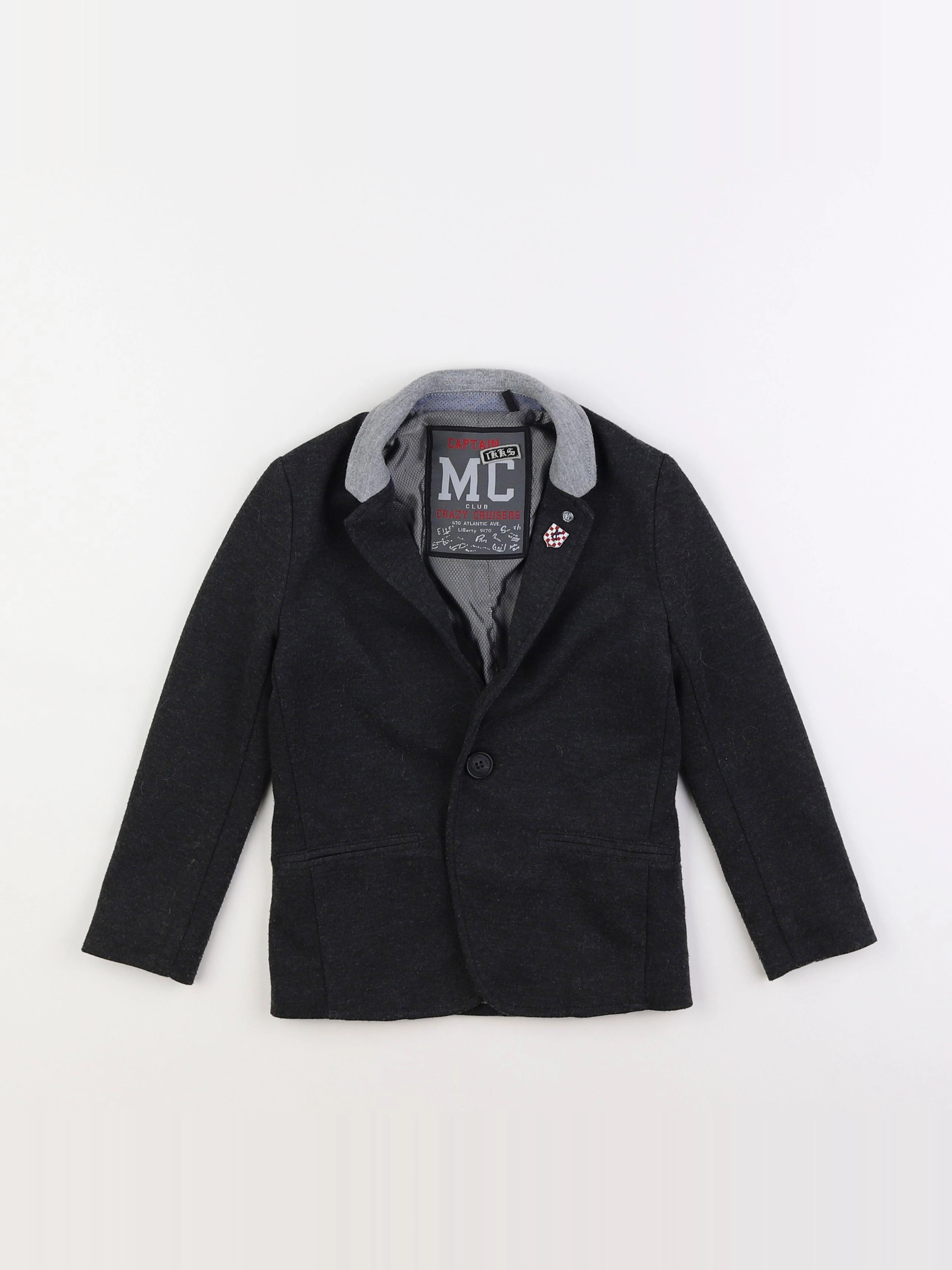 IKKS - veste gris - 6 ans