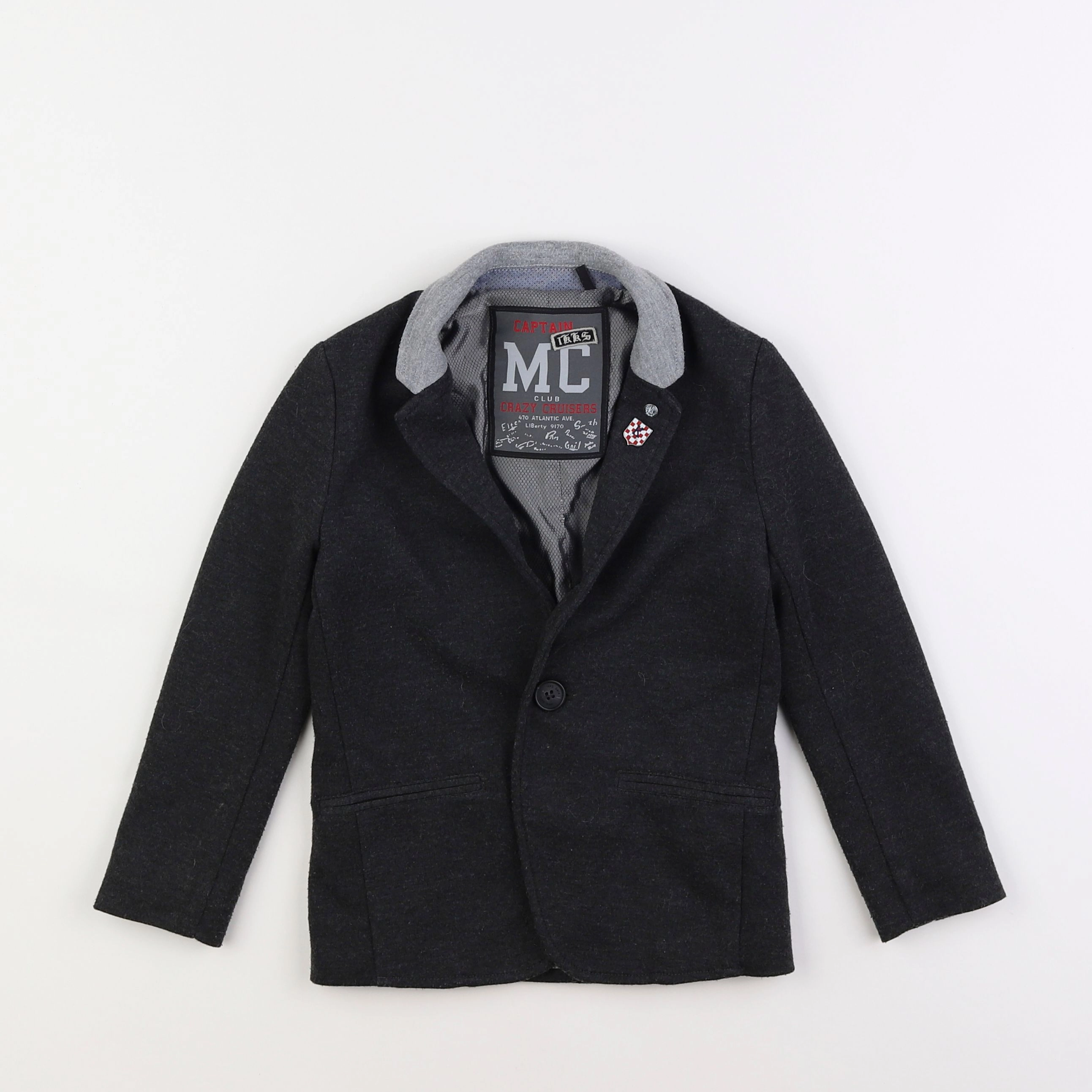 IKKS - veste gris - 6 ans