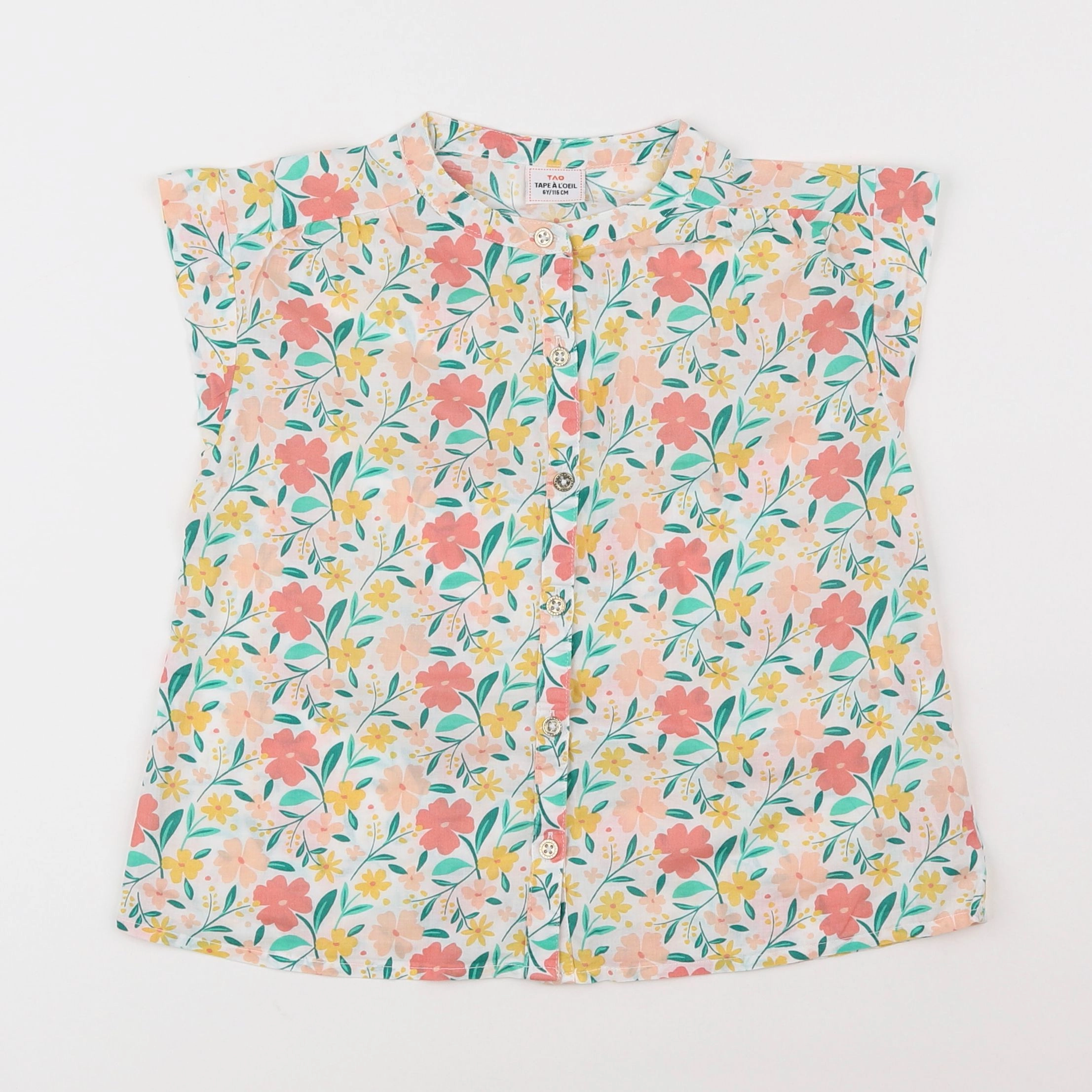 Tape à l'oeil - blouse multicolore - 6 ans