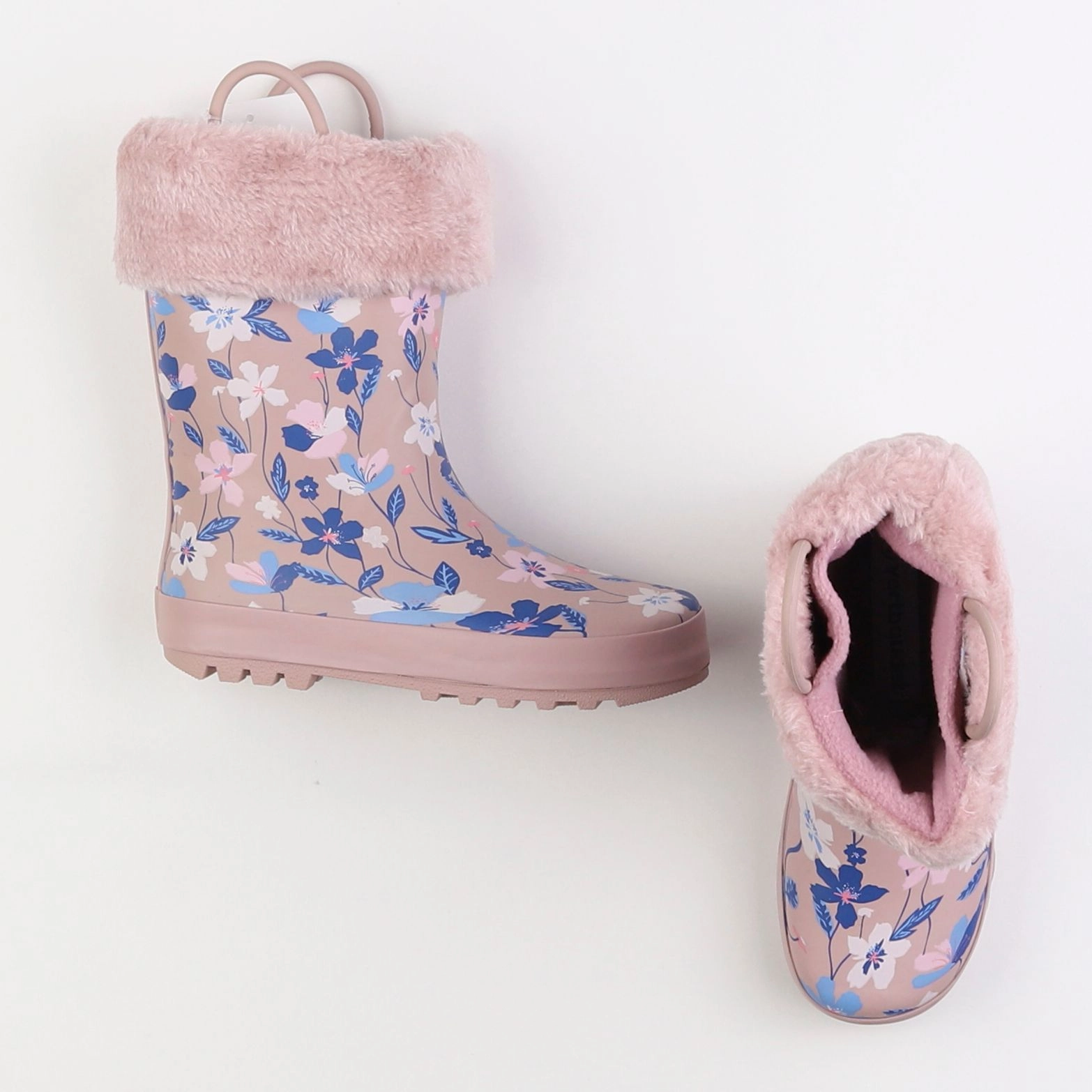 Vertbaudet - bottes rose, bleu - pointure 31