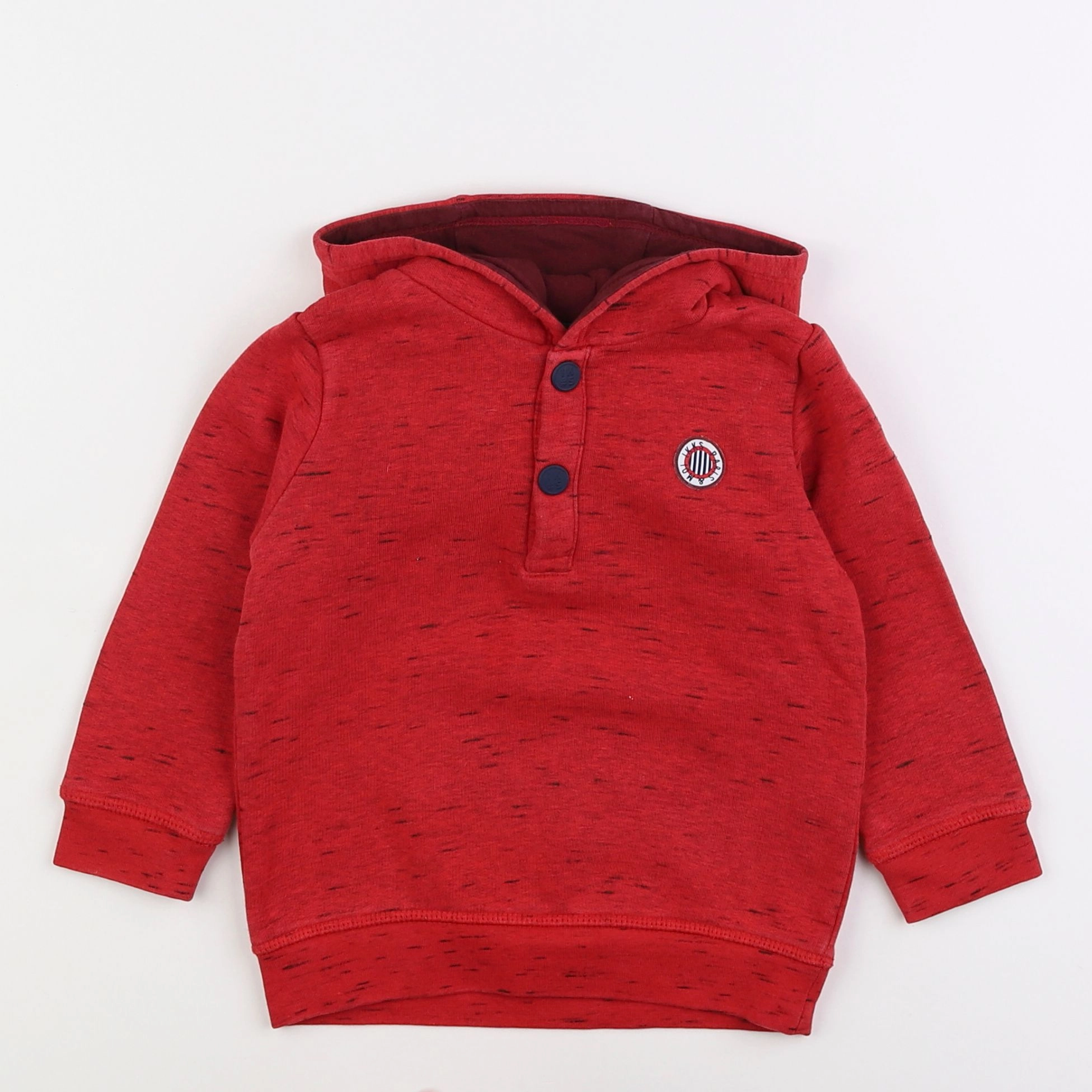 IKKS - sweat rouge - 2 ans