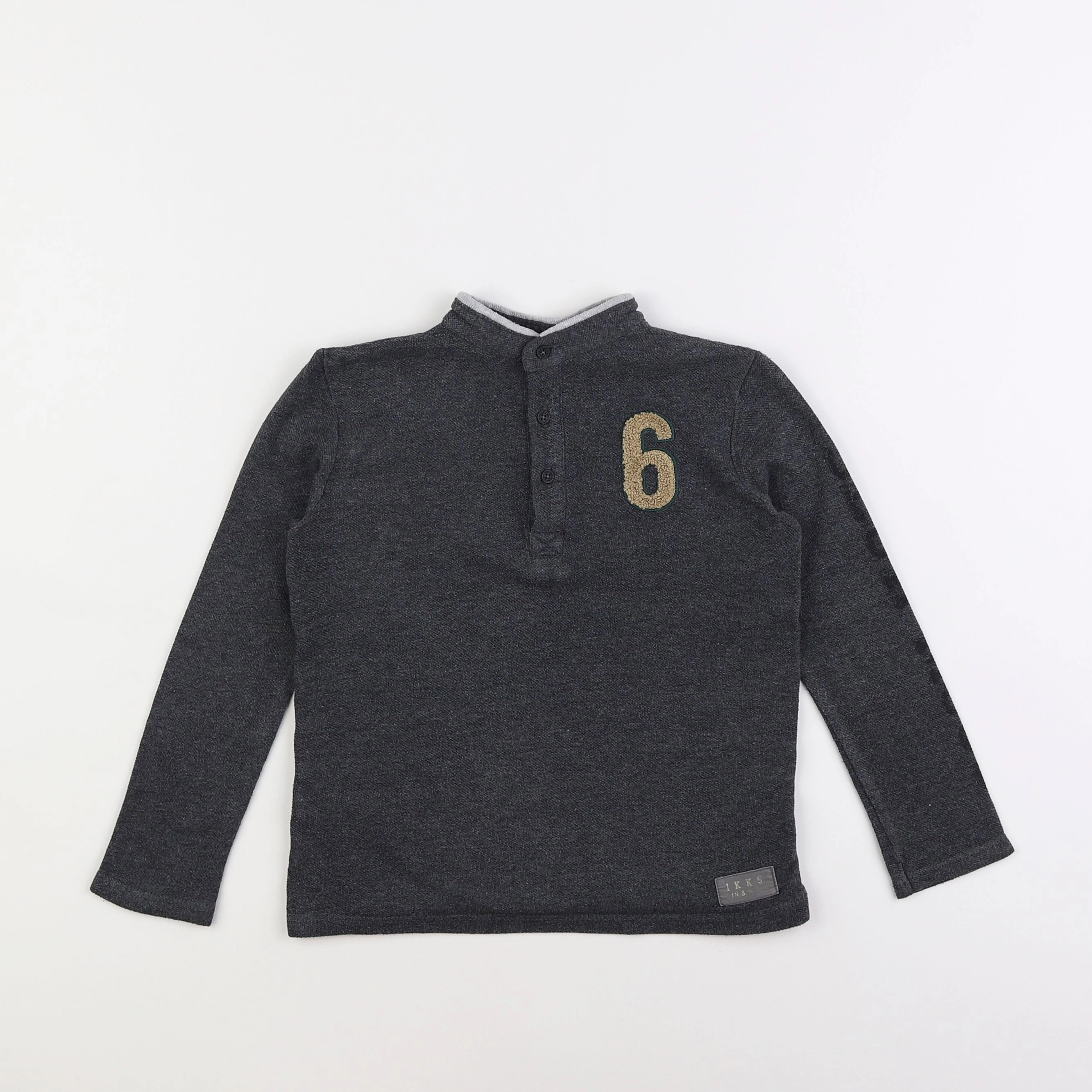 IKKS - polo gris - 4 ans