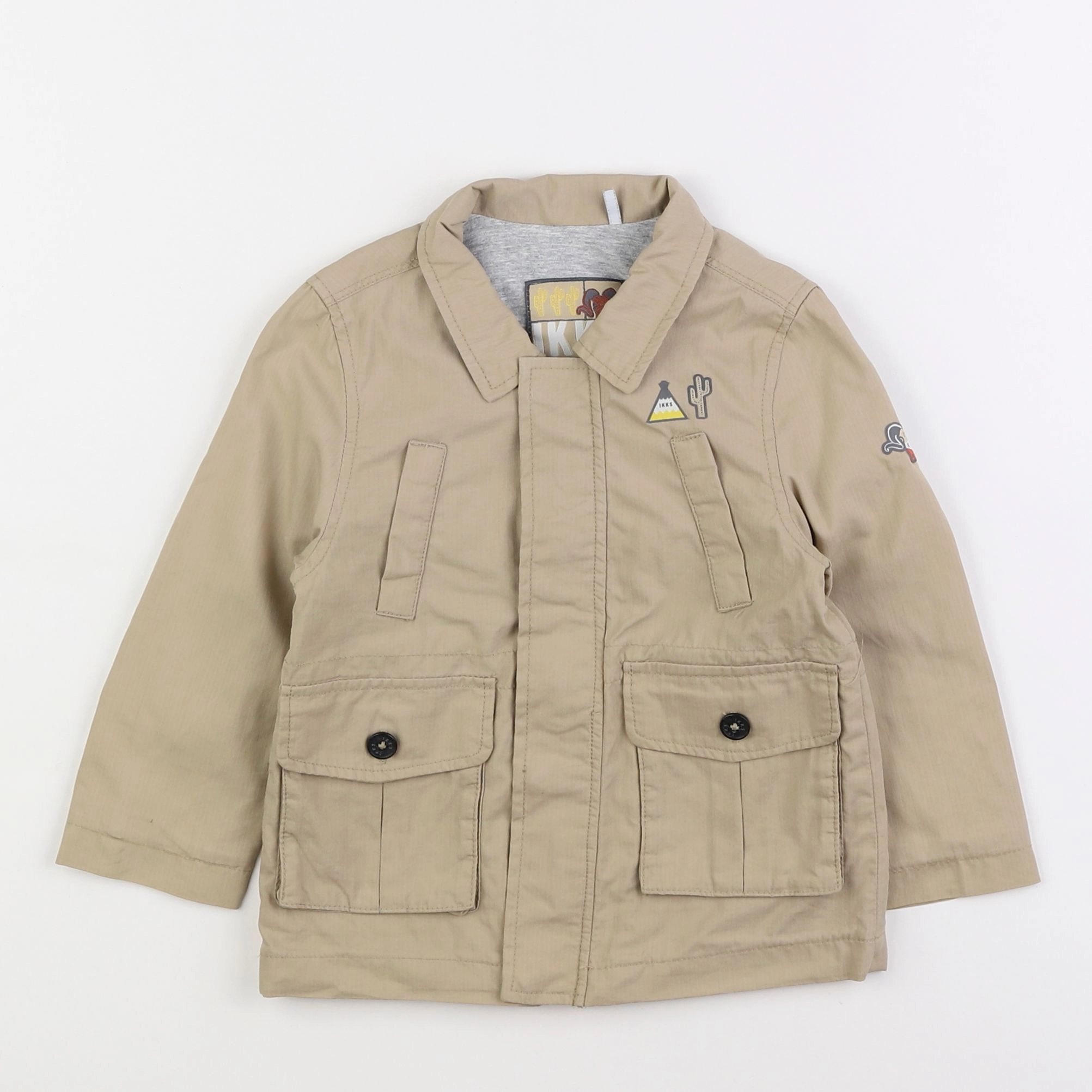 IKKS - veste beige - 2 ans