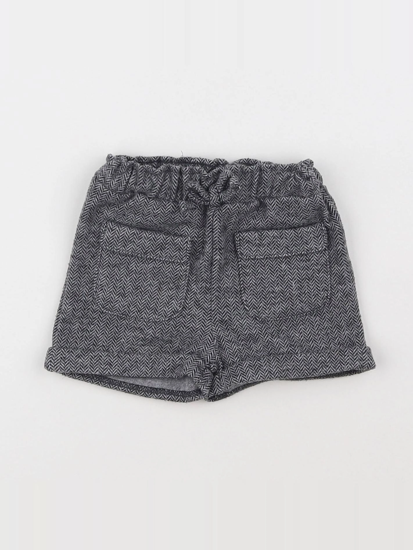 Vertbaudet - short gris - 3 mois
