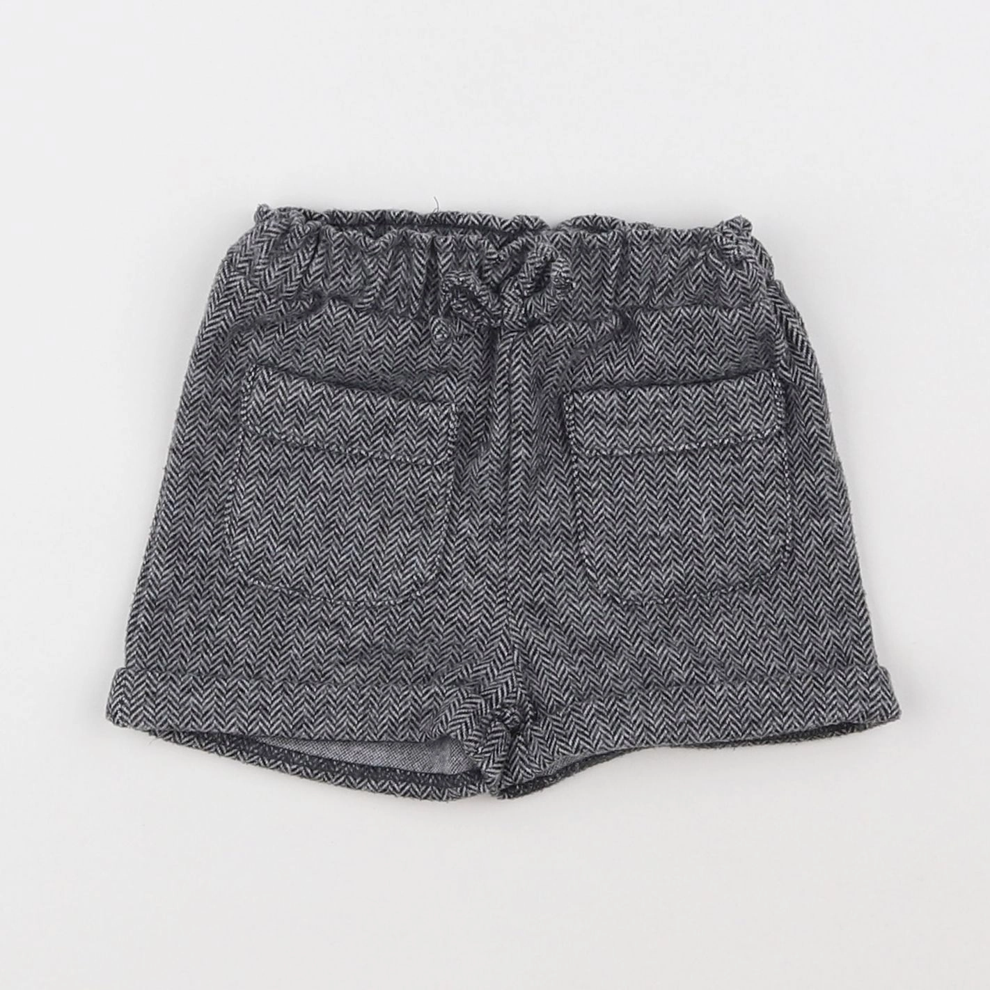 Vertbaudet - short gris - 3 mois