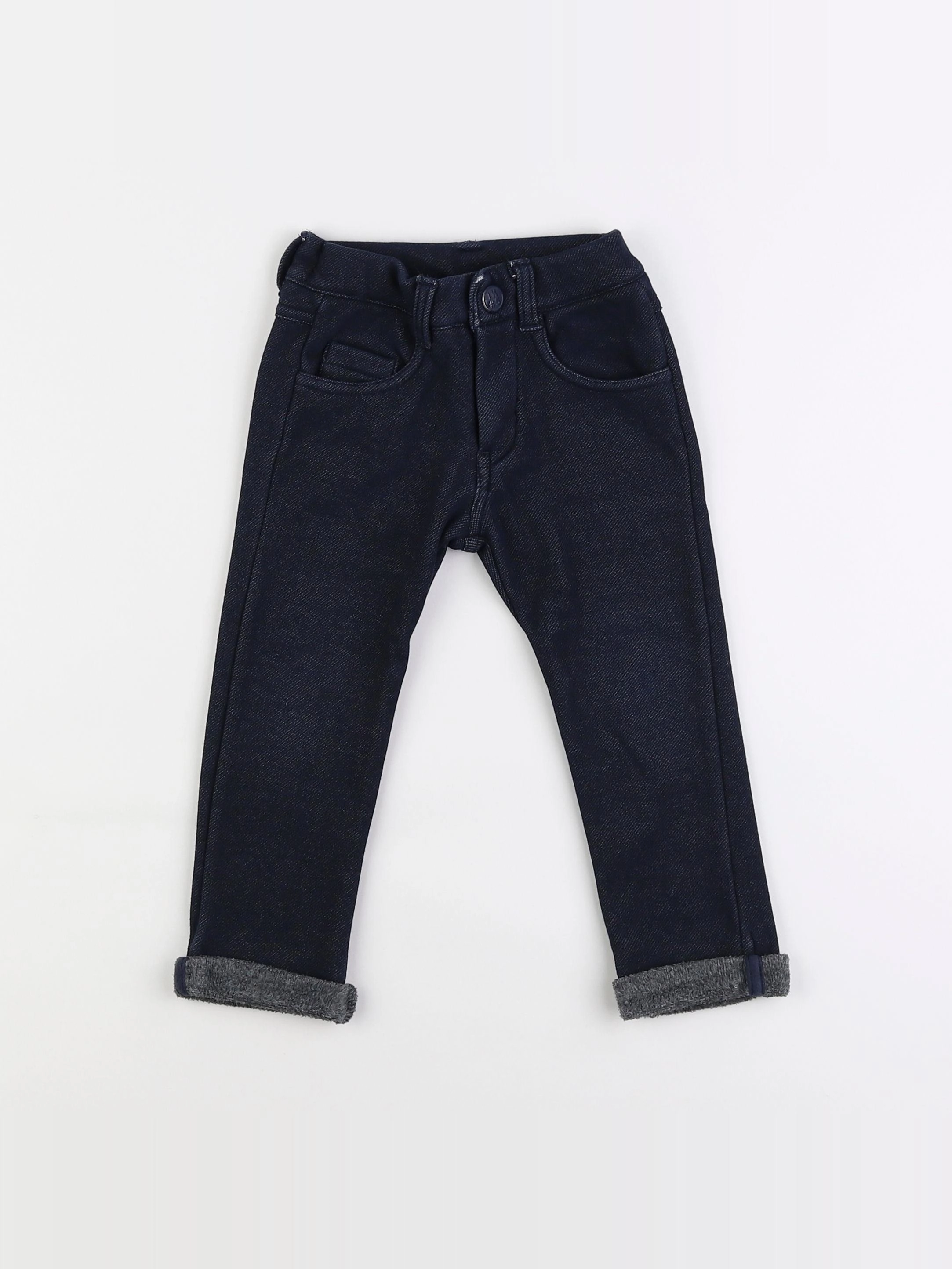 IKKS - pantalon bleu - 18 mois
