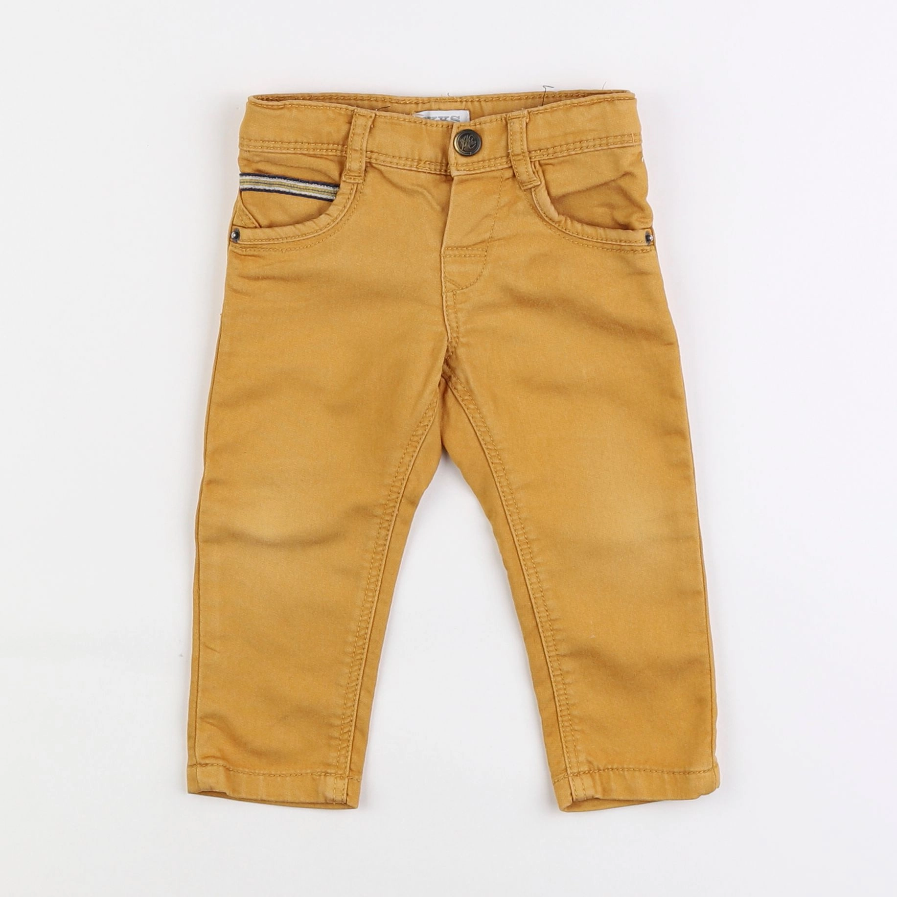 IKKS - jean jaune - 9 mois