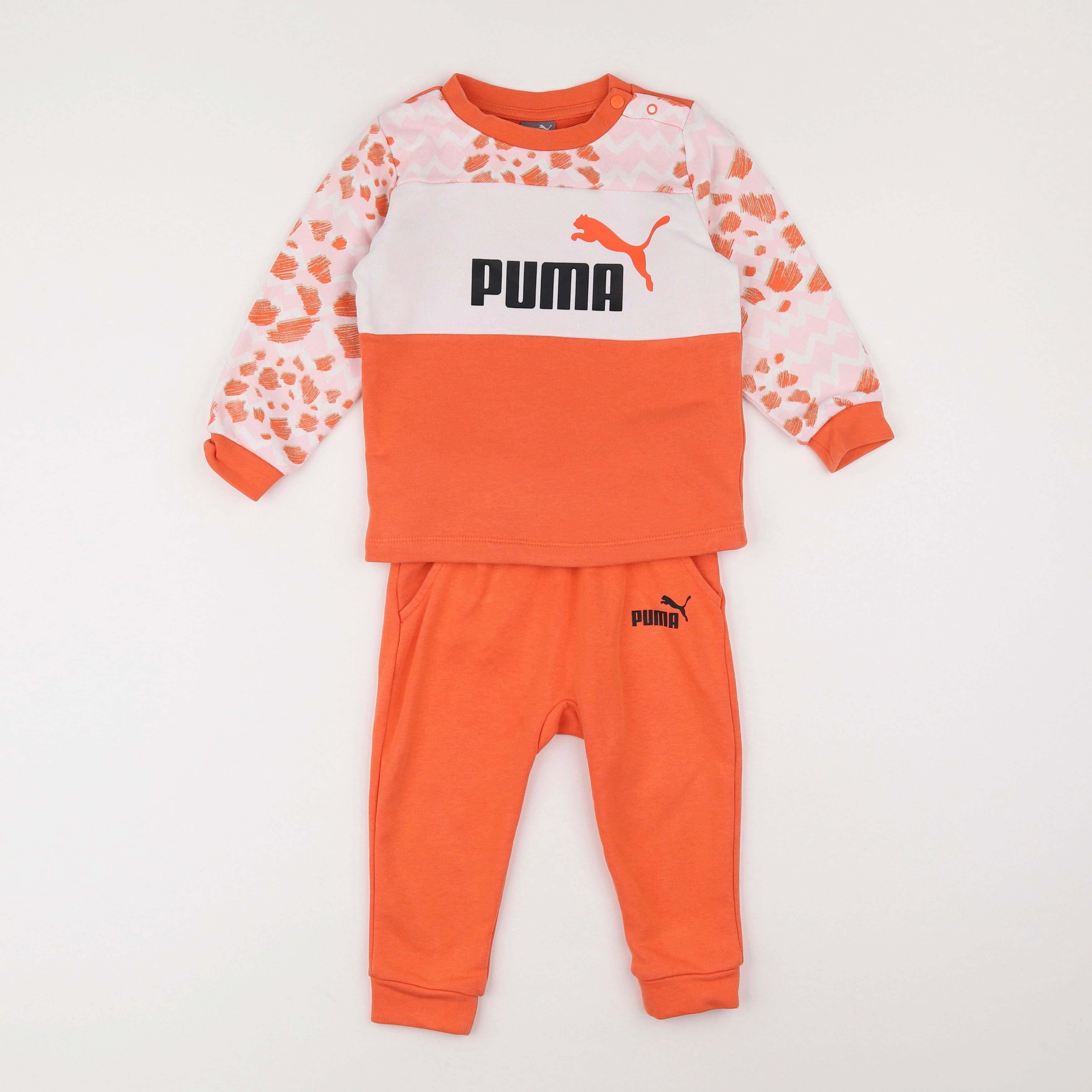 Puma - ensemble orange, rose - 18 mois