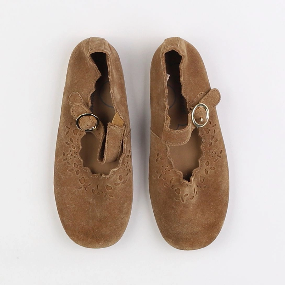 Vertbaudet - ballerines marron - pointure 32