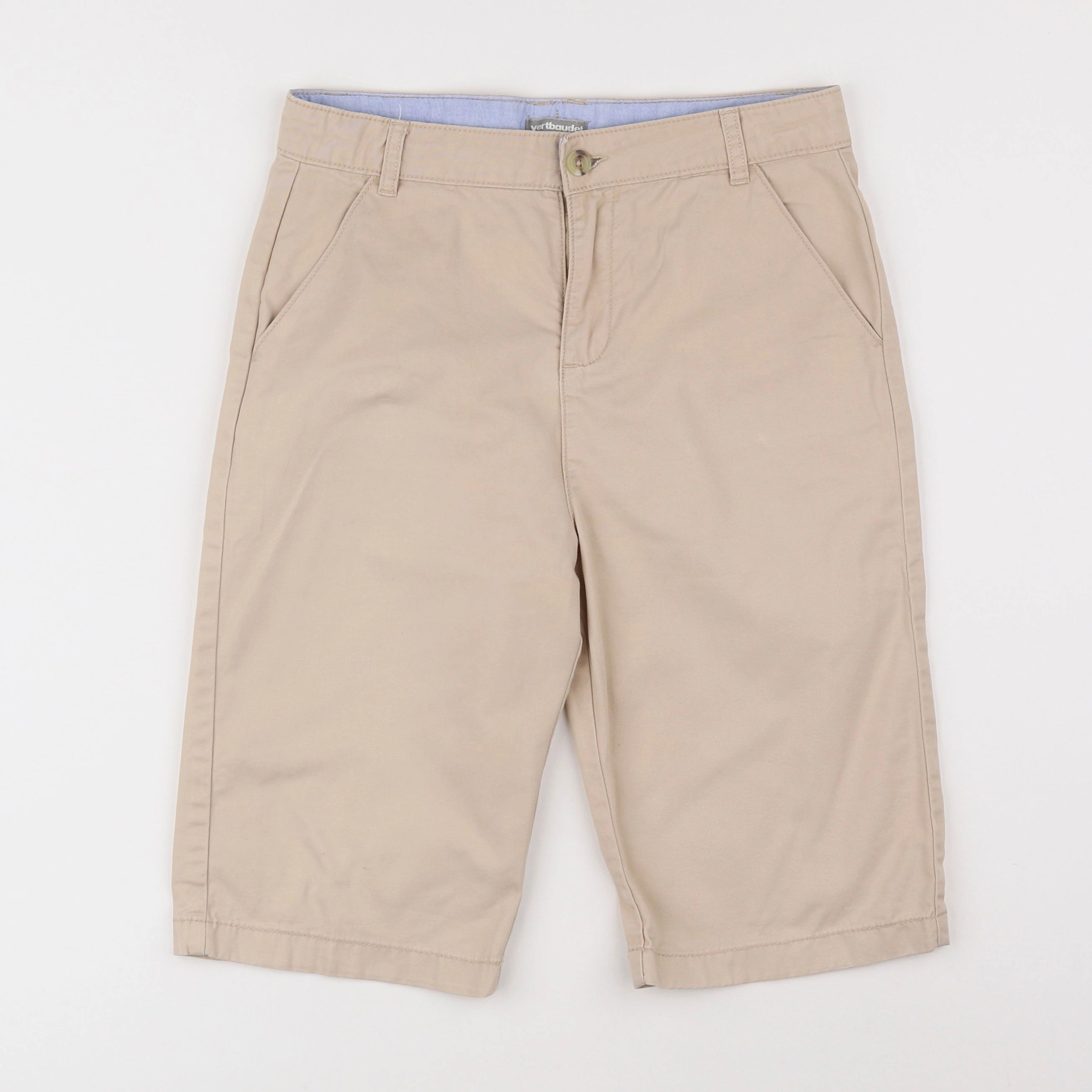 Vertbaudet - short beige - 12 ans