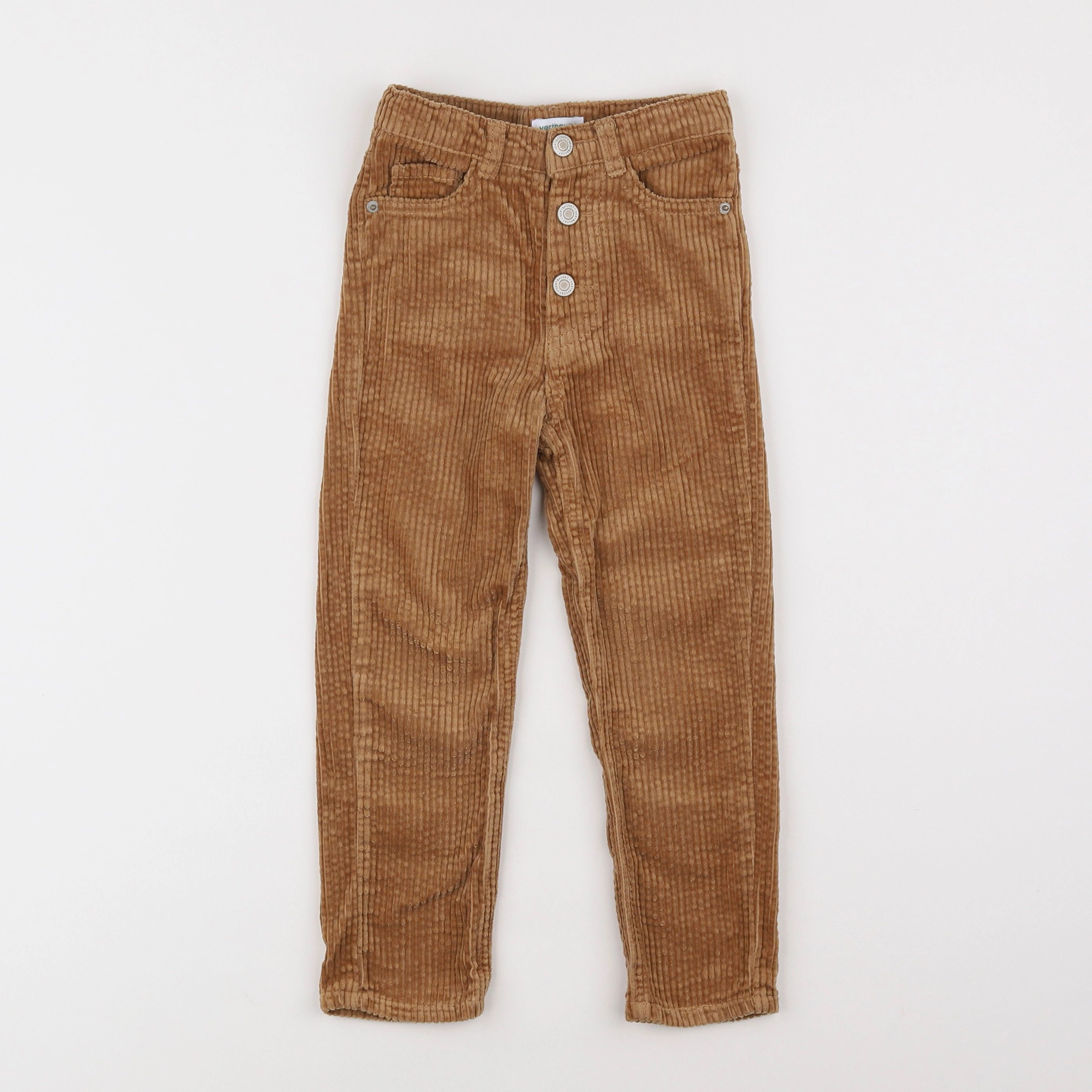 Vertbaudet - pantalon marron - 4 ans