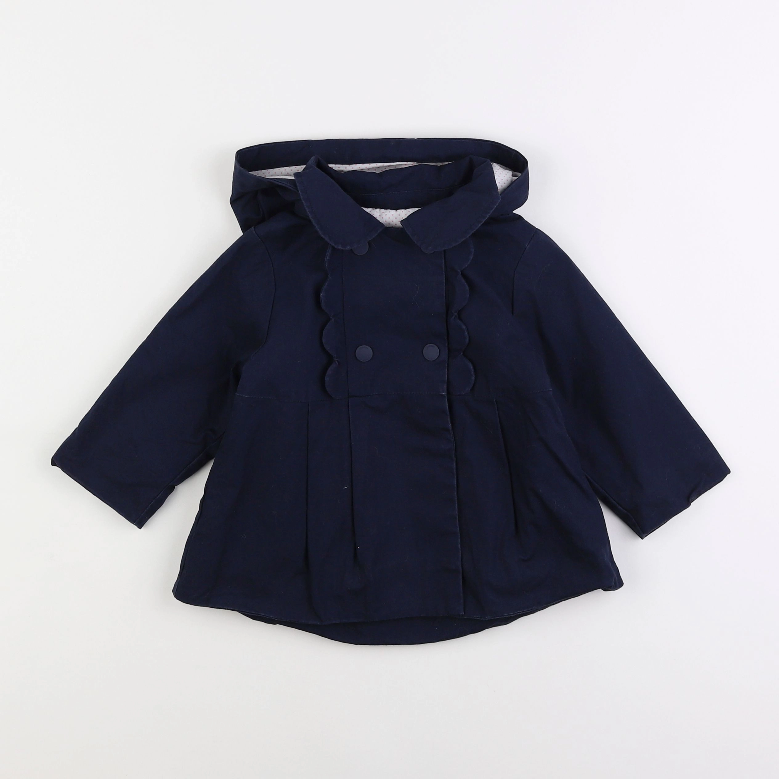 Jacadi - trench bleu - 18 mois