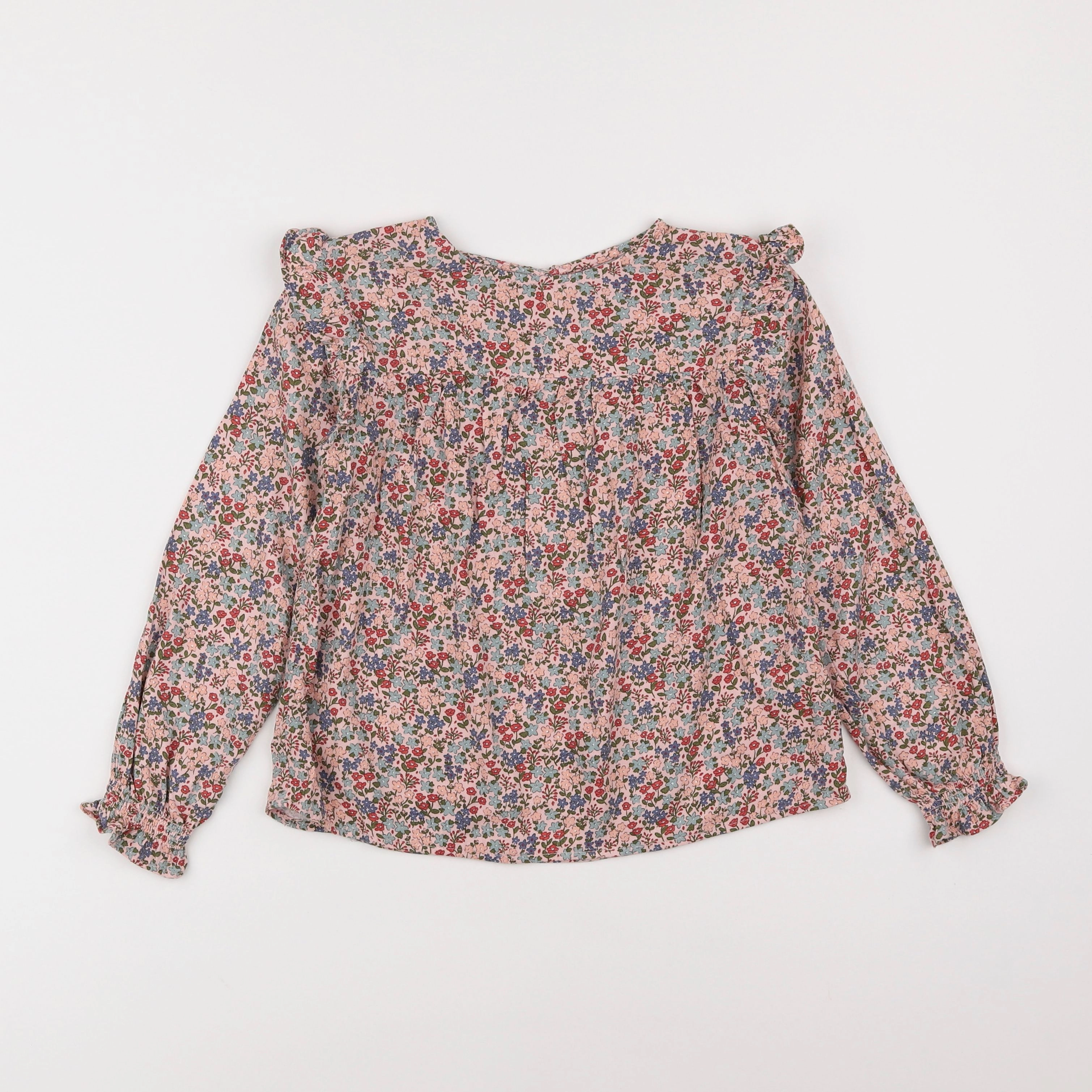 Vertbaudet - blouse multicolore - 7 ans