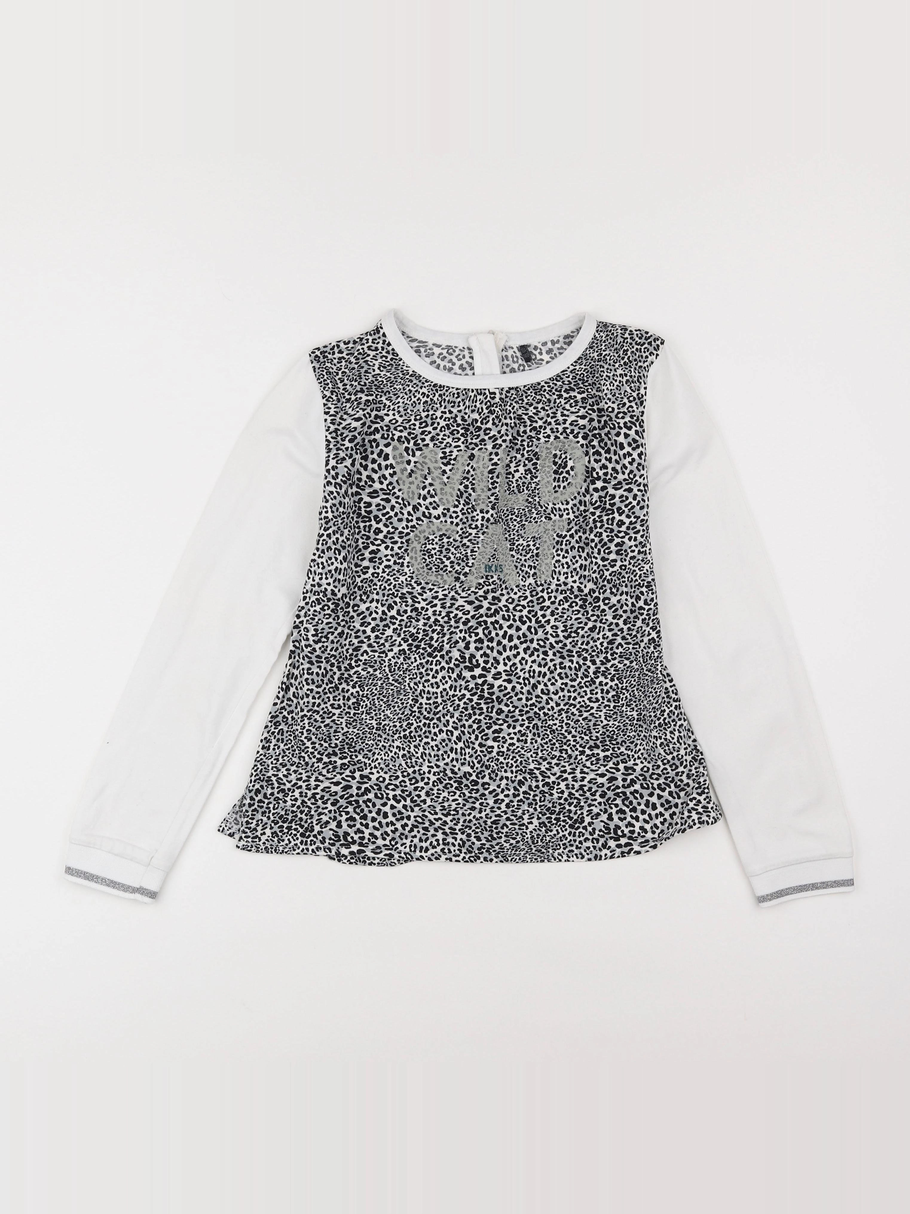 IKKS - tee-shirt blanc - 10 ans