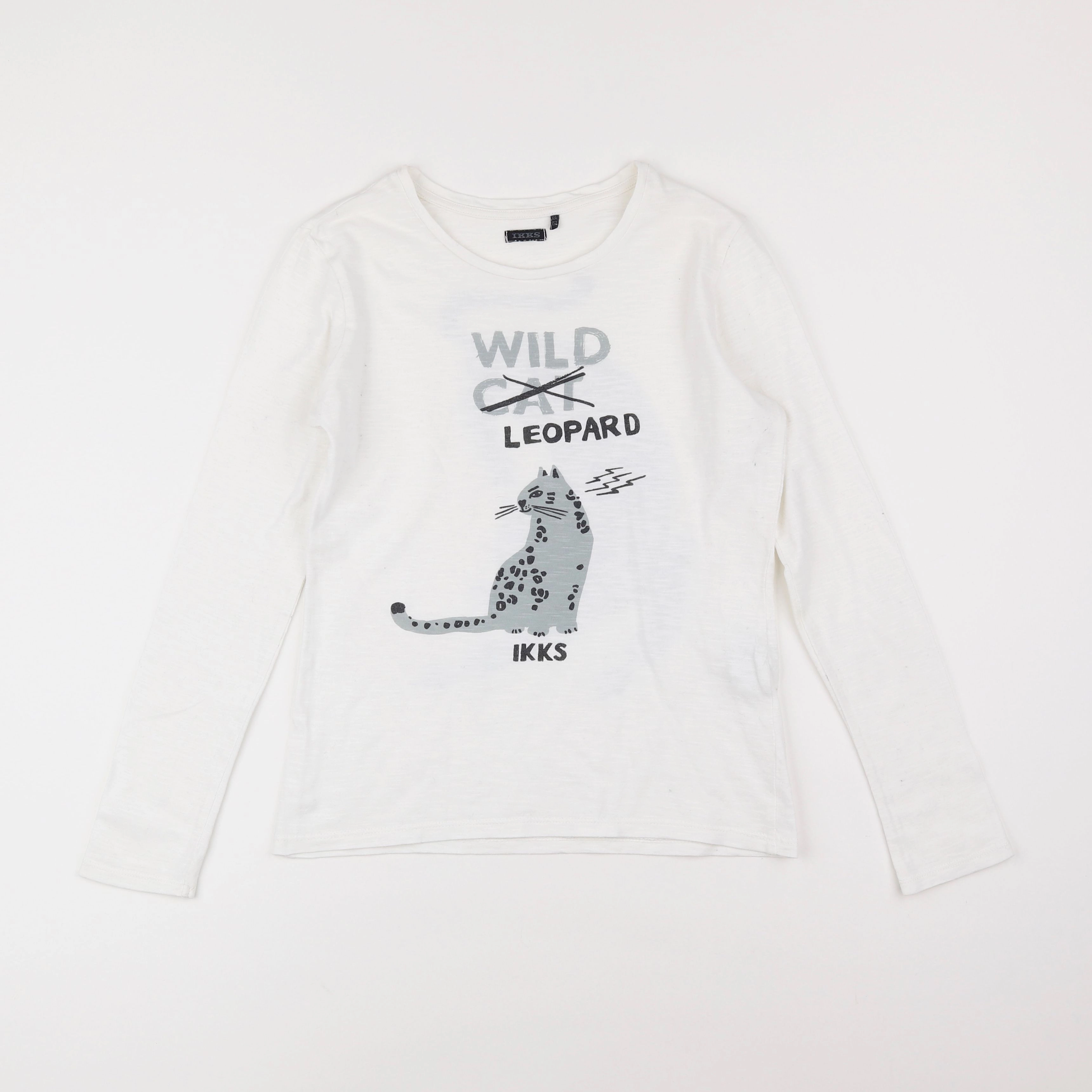 IKKS - tee-shirt blanc - 12 ans