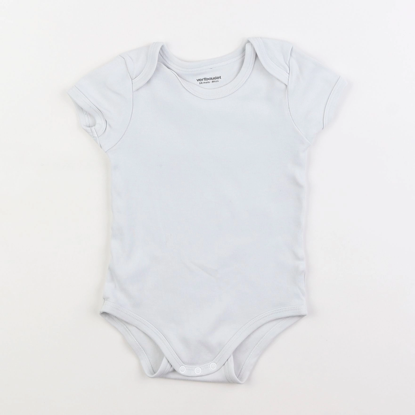 Vertbaudet - body blanc - 2 ans