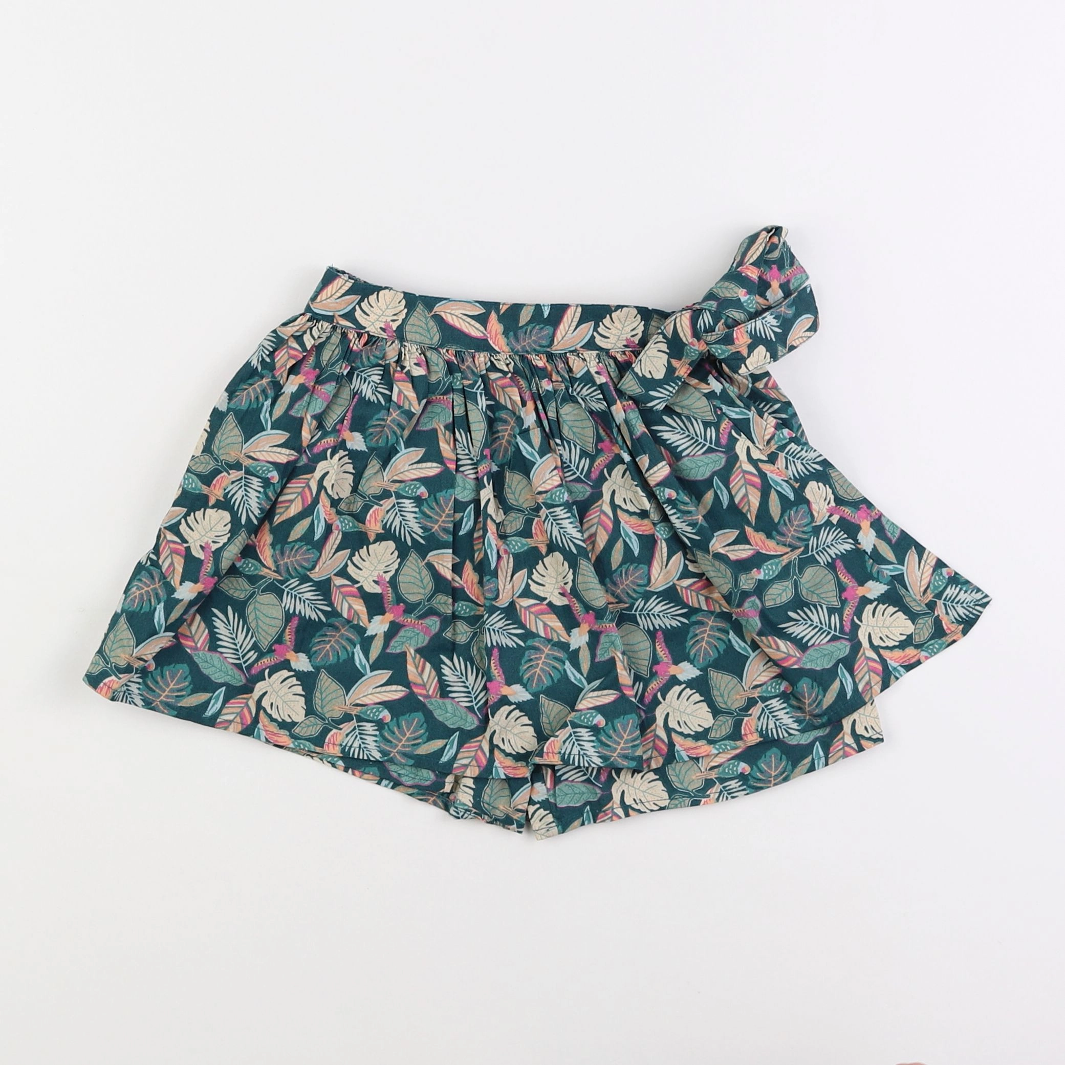 Vertbaudet - jupe short multicolore - 4 ans